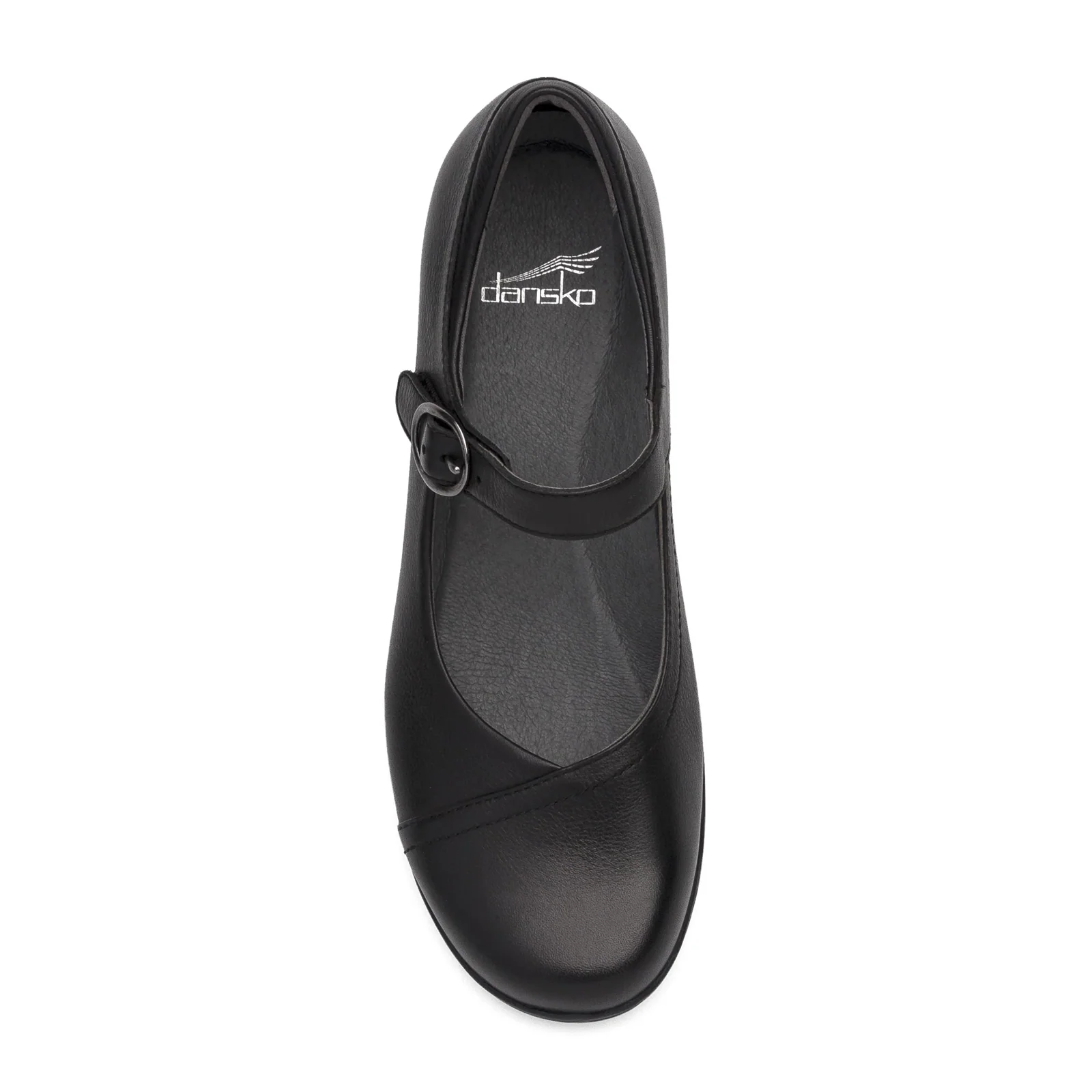 Dansko Fawna Mary Jane (Women) - Black Milled Nappa - Image 5