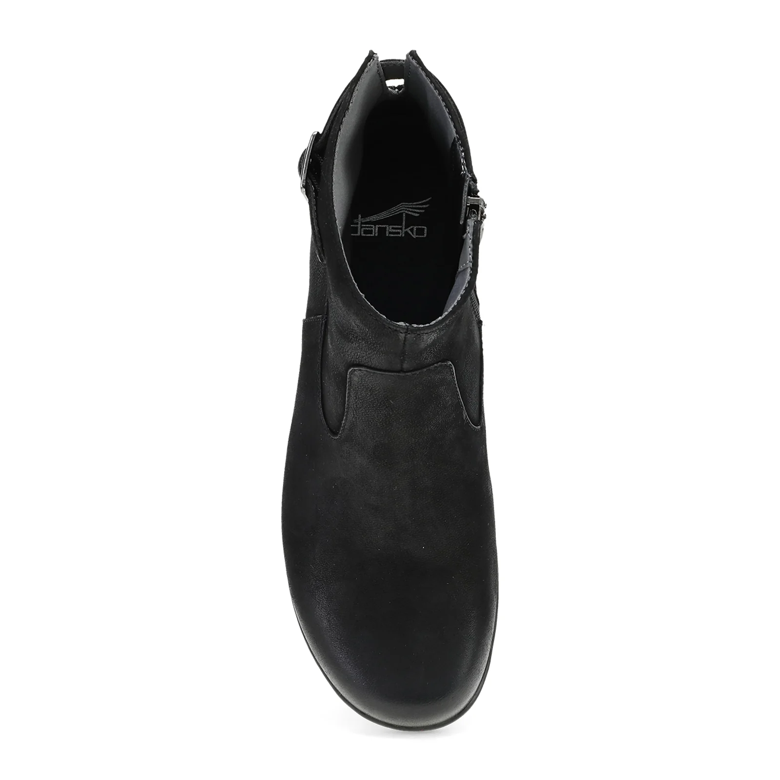 Dansko Finnley Ankle Boot (Women) - Black Burnished Nubuck - Image 3