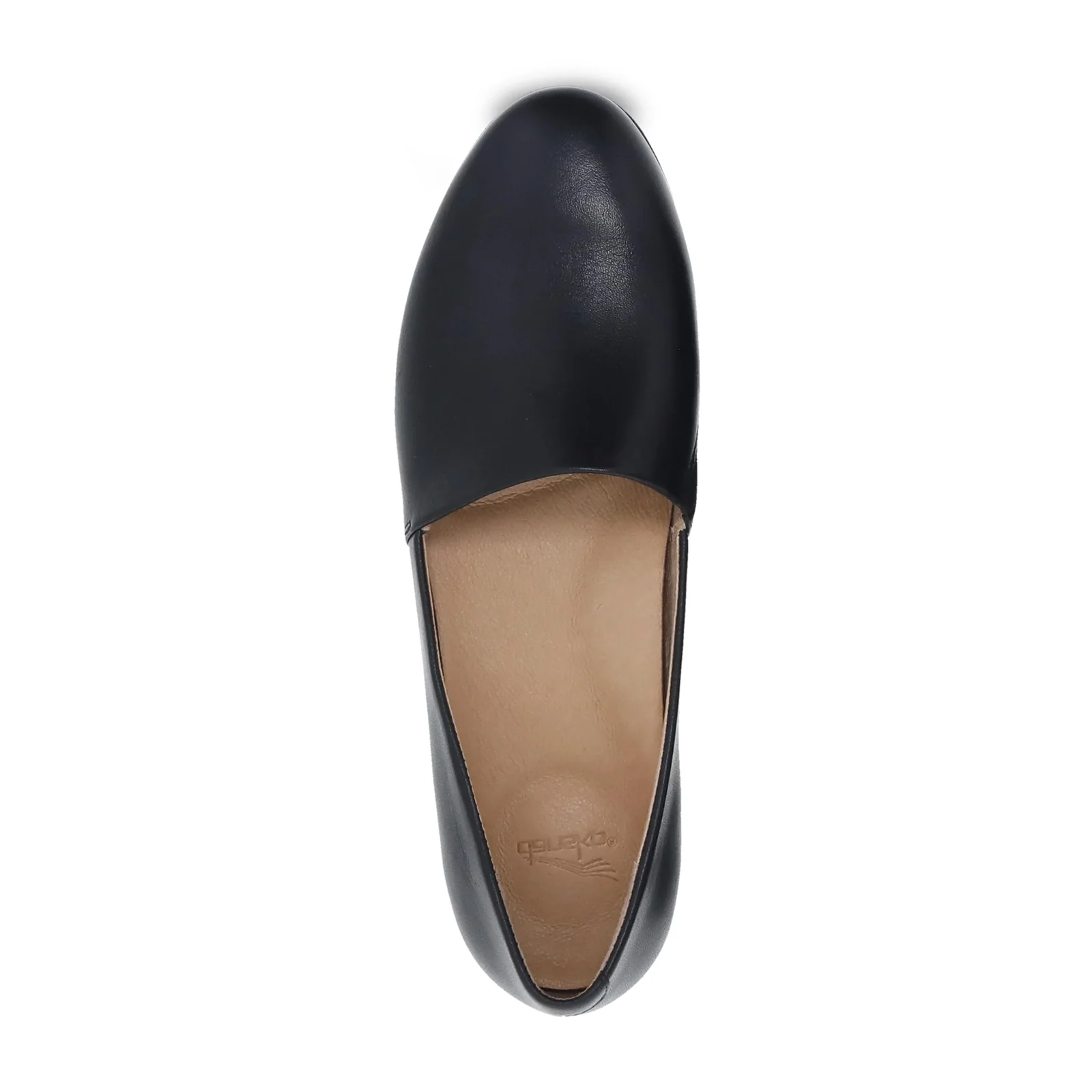 Dansko Larisa Slip On Loafer (Women) - Black Milled Nappa - Image 5