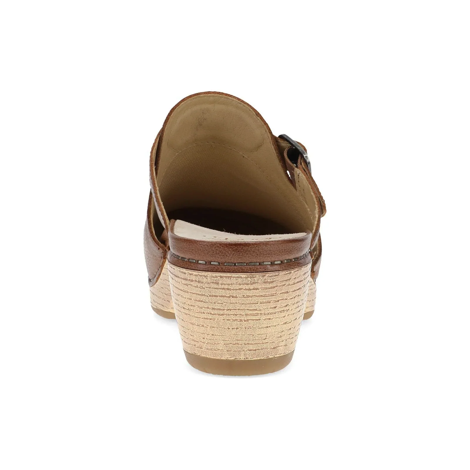 Dansko Leandra Clog (Women) - Brown Leather - Image 4
