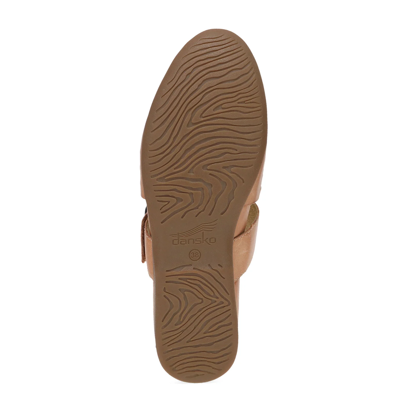 Dansko Leilani Flat (Women) - Light Tan Burnished Nappa - Image 4