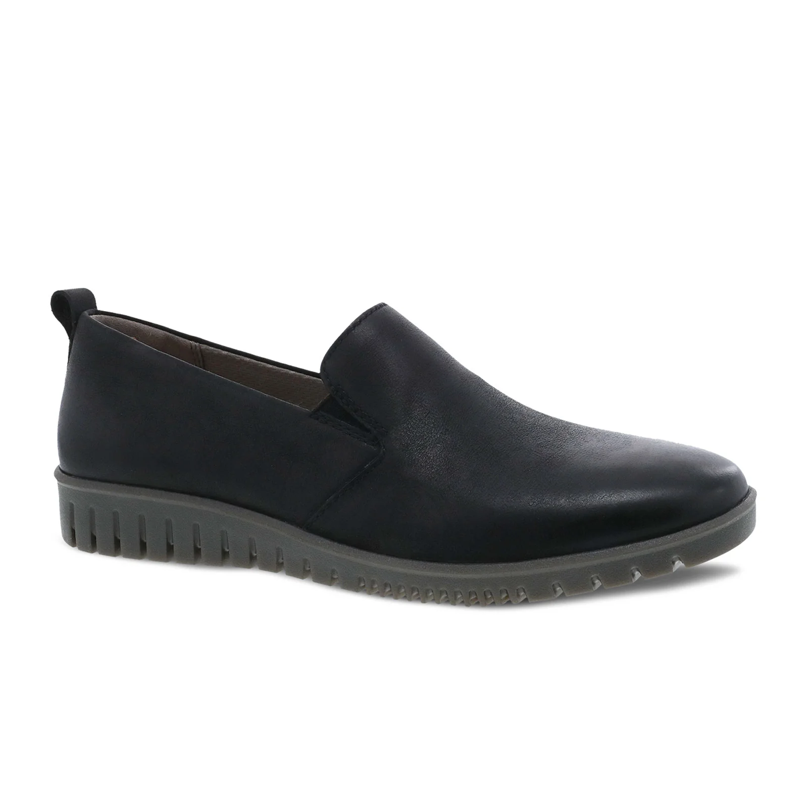 Dansko Linley Slip On (Women) - Black Burnished Calf - Image 4