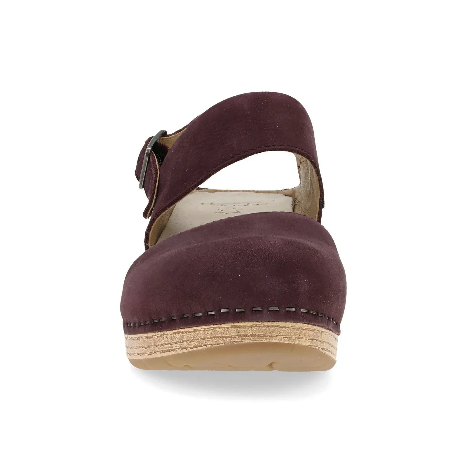 Dansko Lucia Heeled Sandal (Women) - Fig Milled Nubuck - Image 4