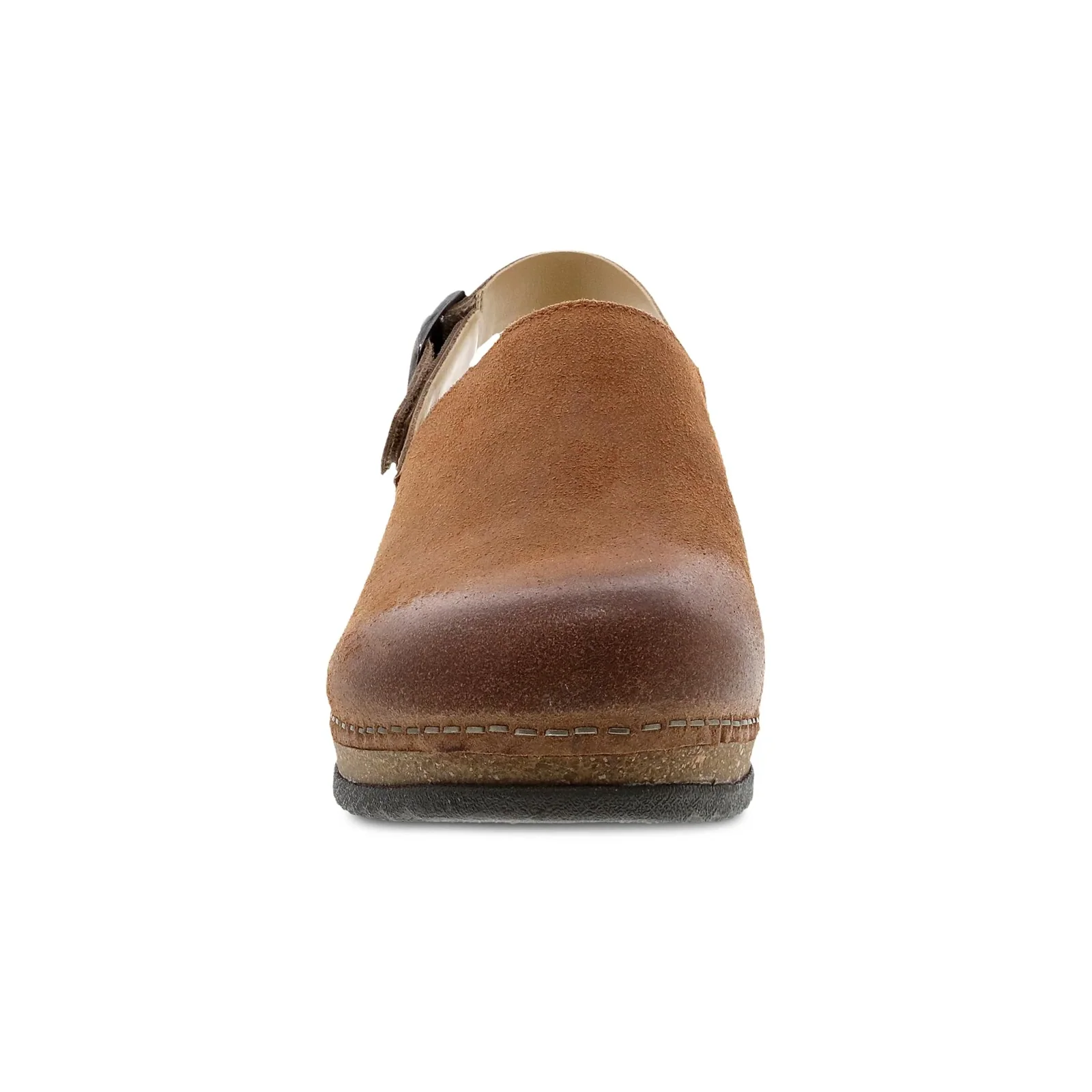 Dansko Merrin Clog (Women) - Tan Burnished Suede - Image 4