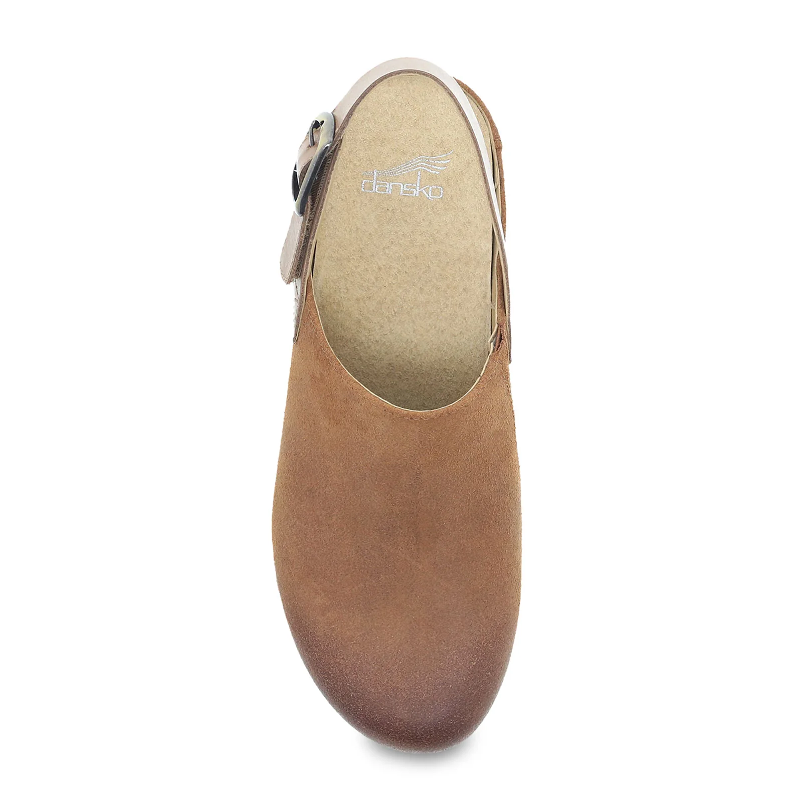 Dansko Merrin Clog (Women) - Tan Burnished Suede - Image 6