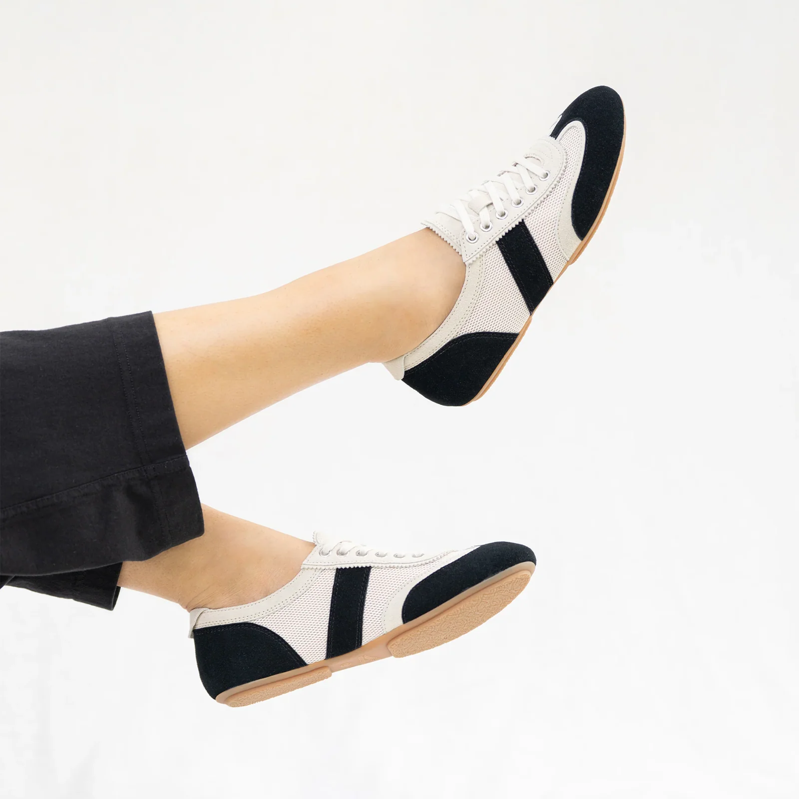 Dansko Milana Sneaker (Women) - Black/Vanilla Suede - Image 7