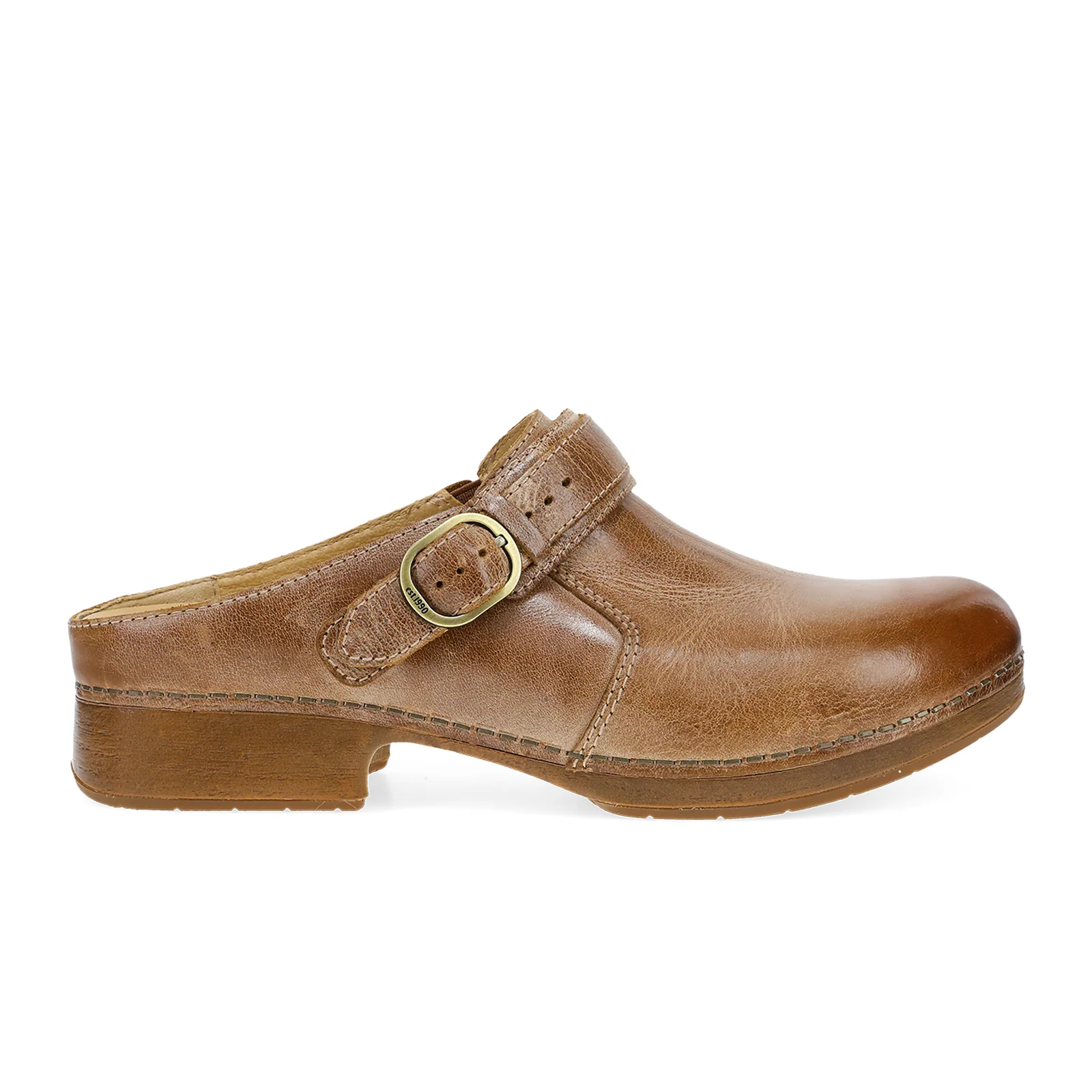 Dansko Millie Clog (Women) - Tan Waxy Brush Off