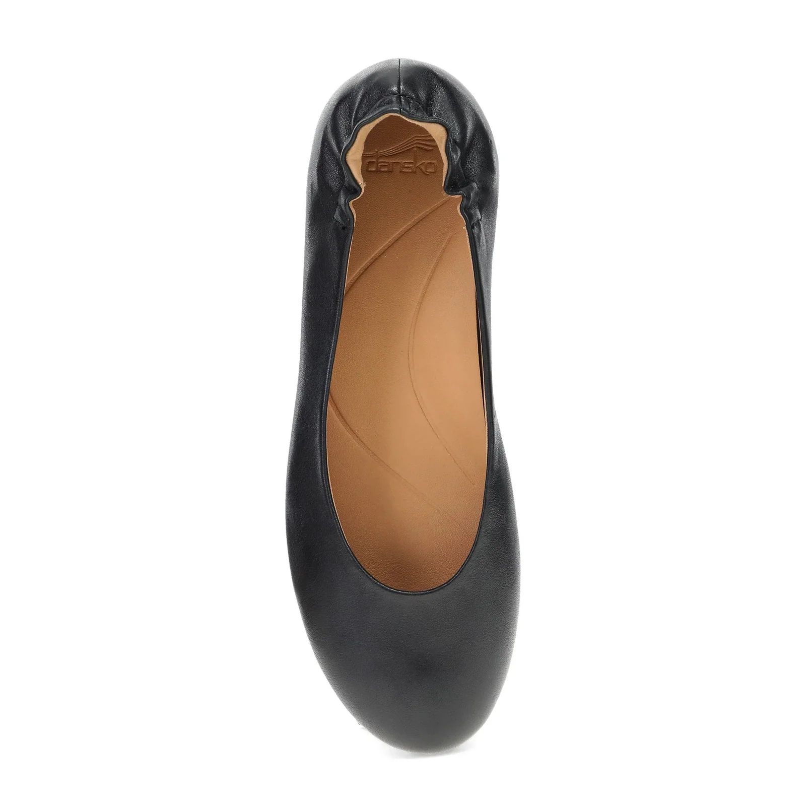 Dansko Mollie Flat (Women) - Black Nappa - Image 5