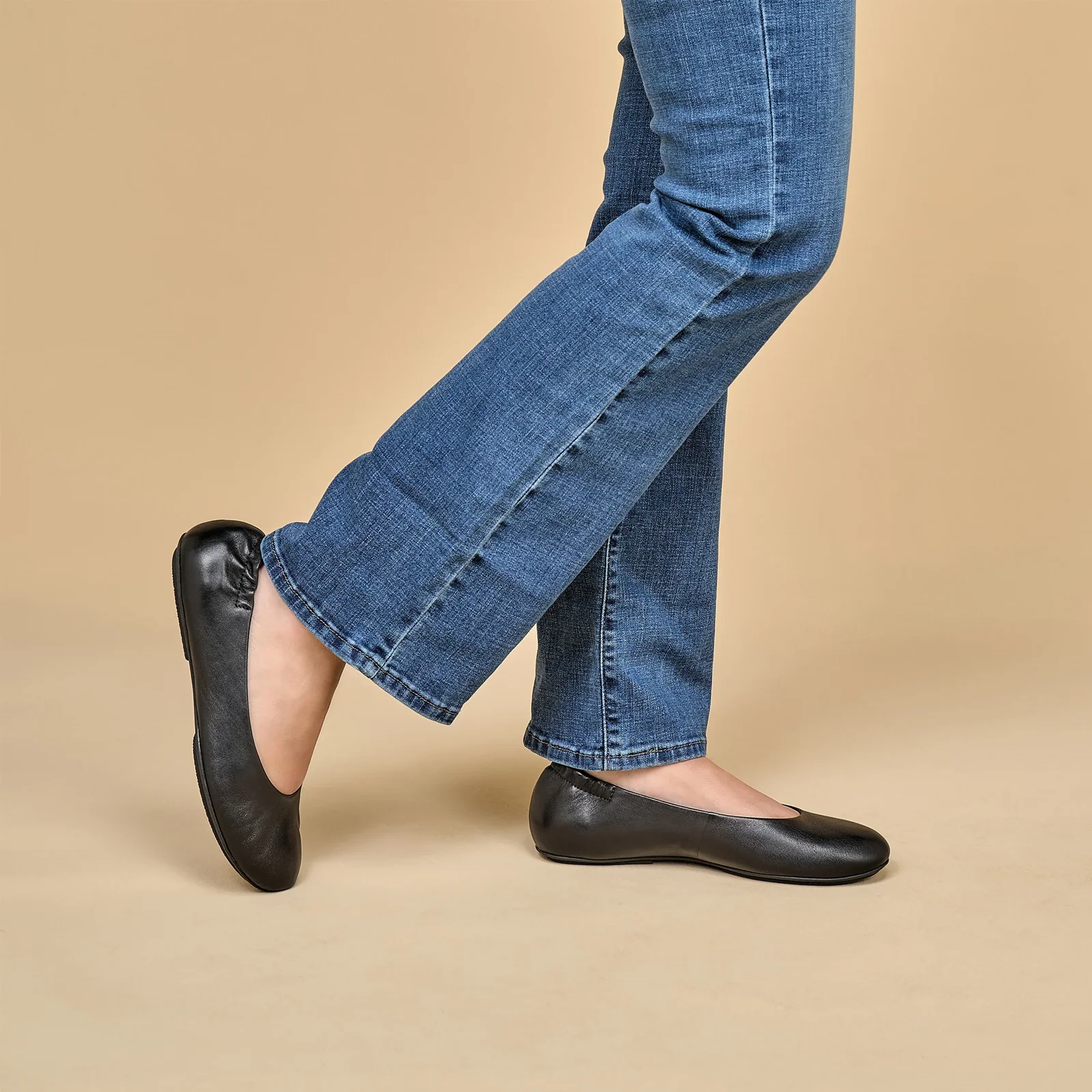 Dansko Mollie Flat (Women) - Black Nappa - Image 8