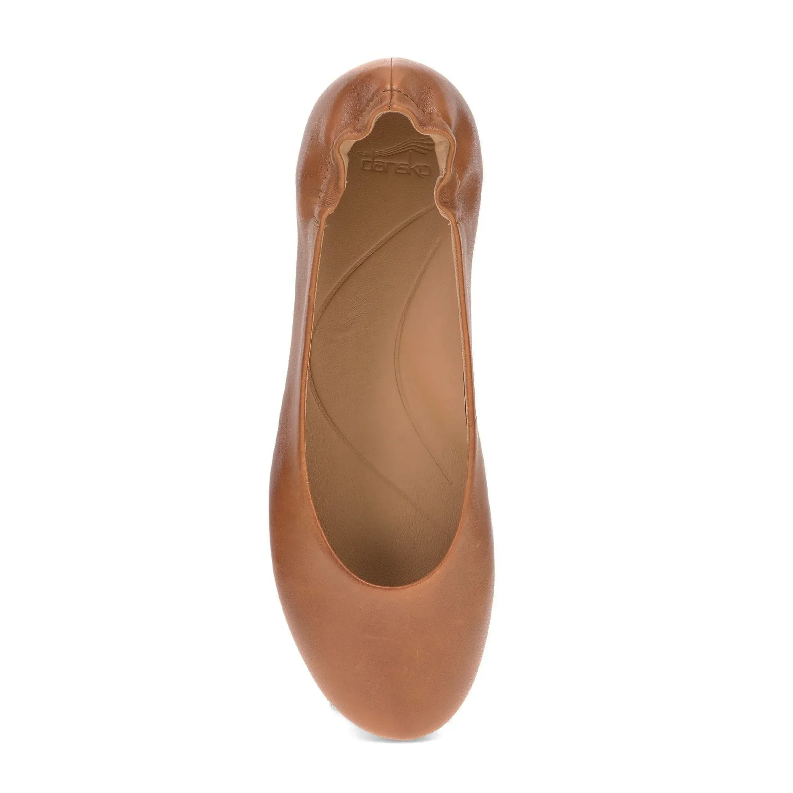 Dansko Mollie Flat (Women) - Luggage Nappa - Image 5