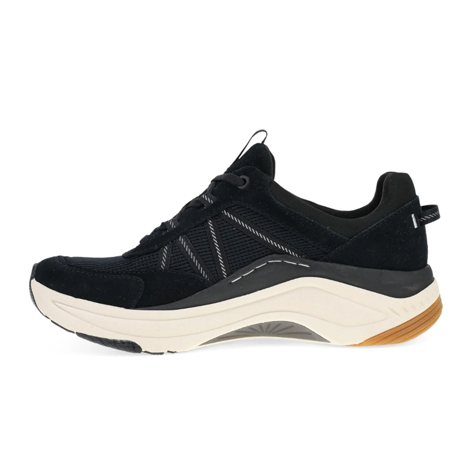 Dansko Poppy Sneaker (Women) - Black Suede - Image 2