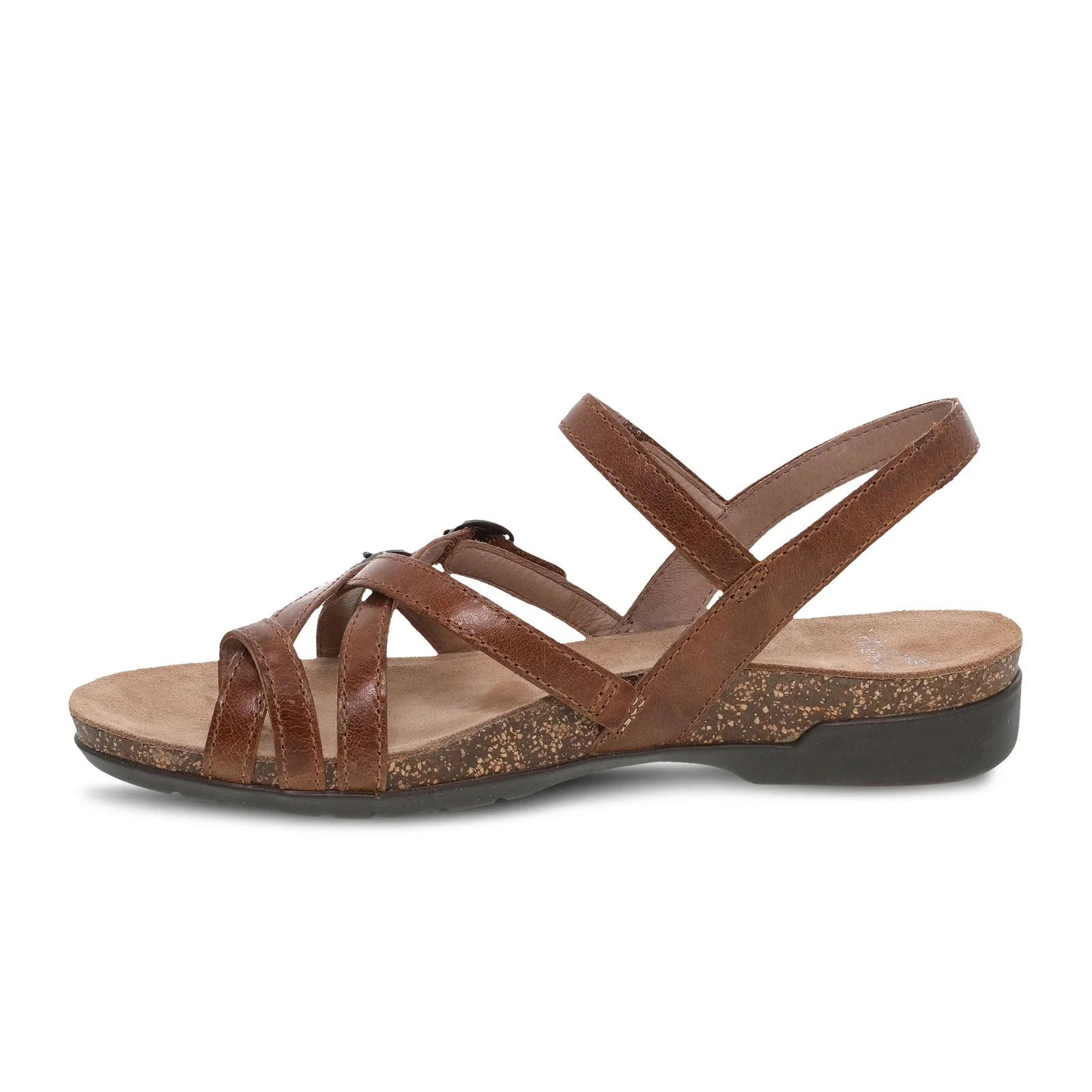 Dansko Roslyn Backstrap Sandal (Women) - Tan Waxy Burnished - Image 2