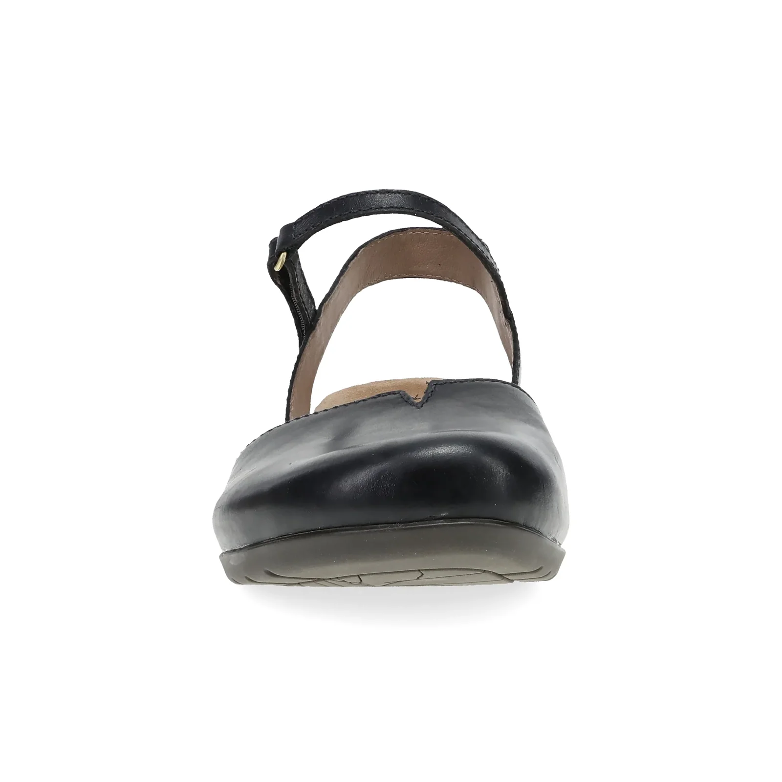 Dansko Rowan Backstrap Sandal (Women) - Black Waxy Burnished - Image 4