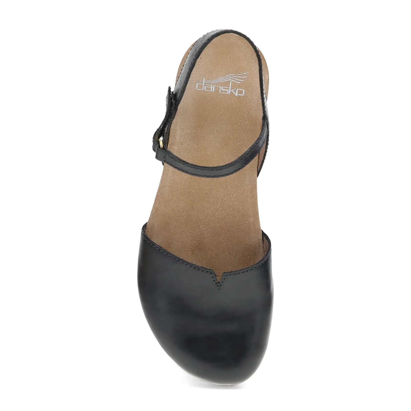 Dansko Rowan Backstrap Sandal (Women) - Black Waxy Burnished - Image 6