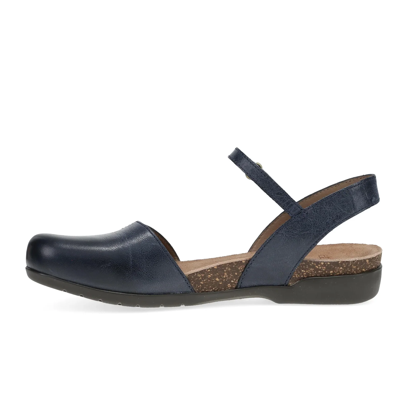 Dansko Rowan Backstrap Sandal (Women) - Navy Waxy Burnished - Image 2
