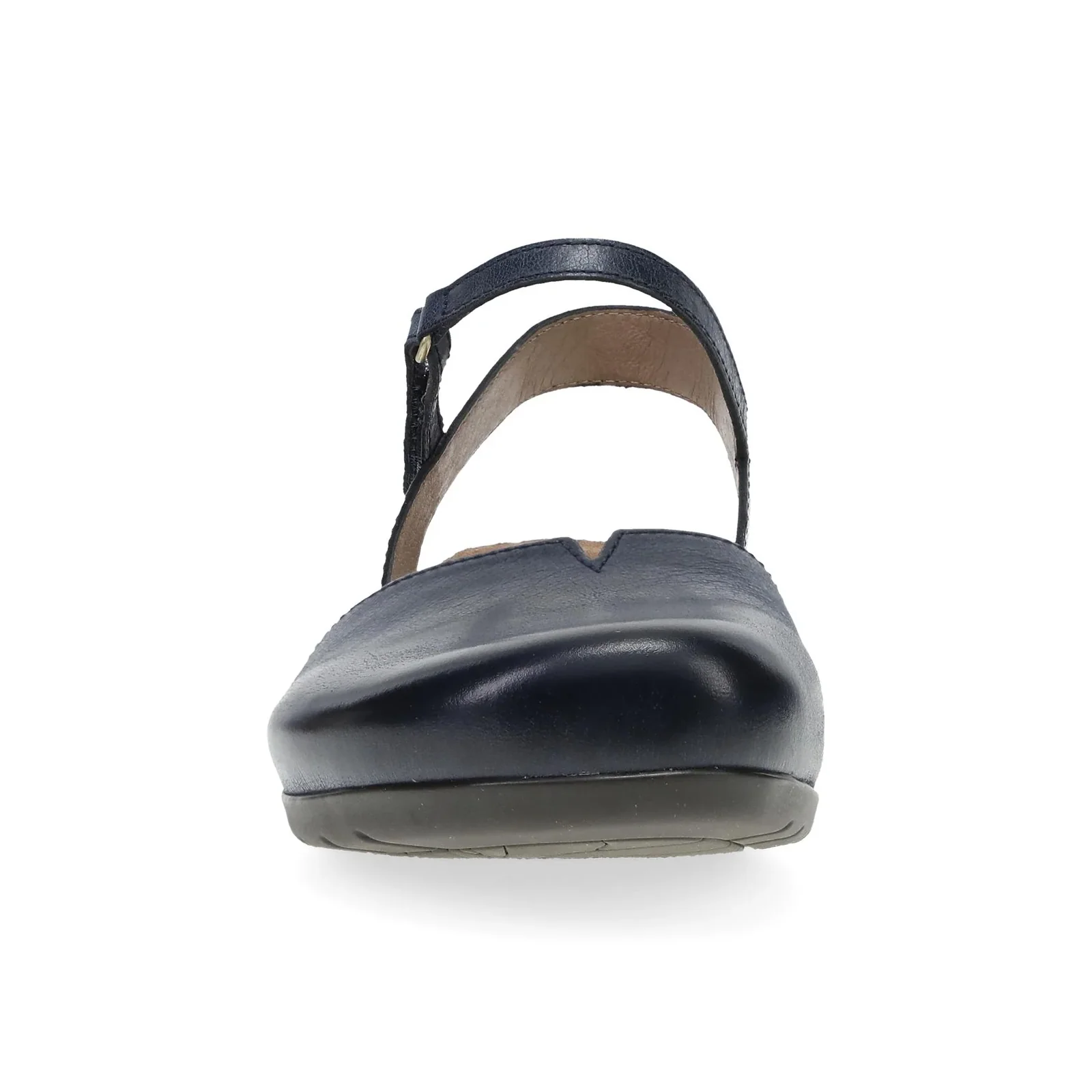 Dansko Rowan Backstrap Sandal (Women) - Navy Waxy Burnished - Image 4