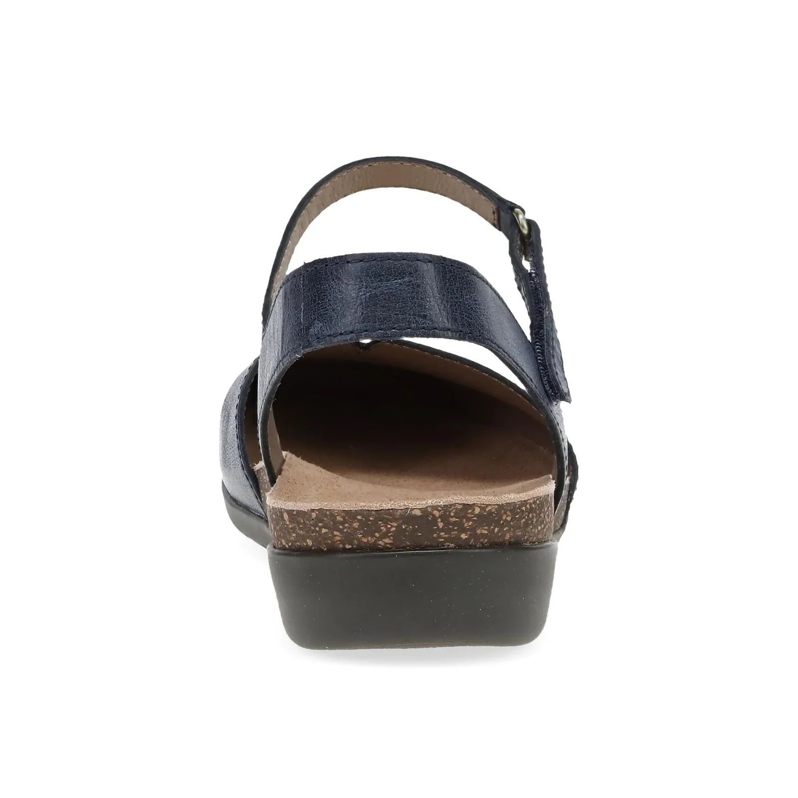 Dansko Rowan Backstrap Sandal (Women) - Navy Waxy Burnished - Image 5