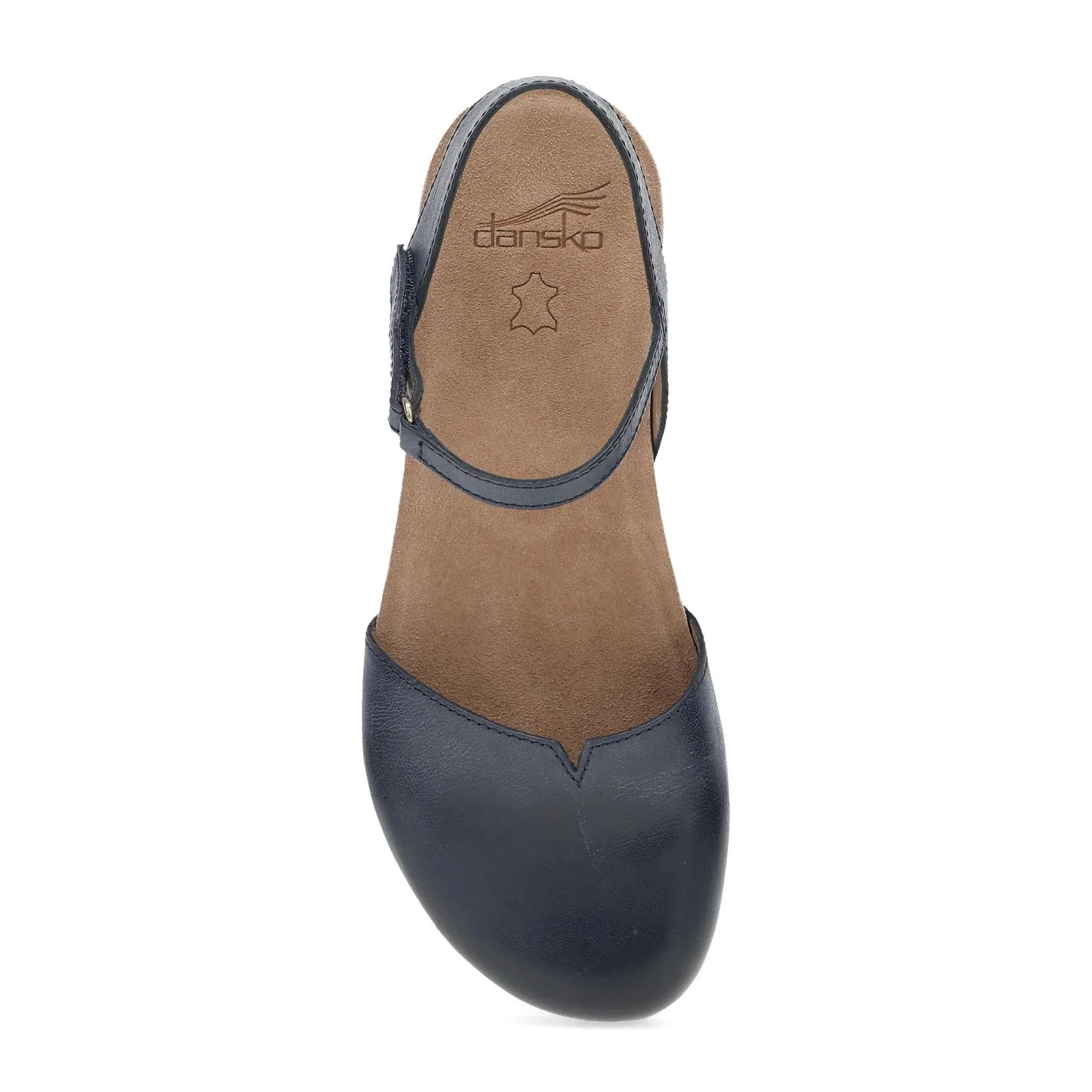 Dansko Rowan Backstrap Sandal (Women) - Navy Waxy Burnished - Image 6