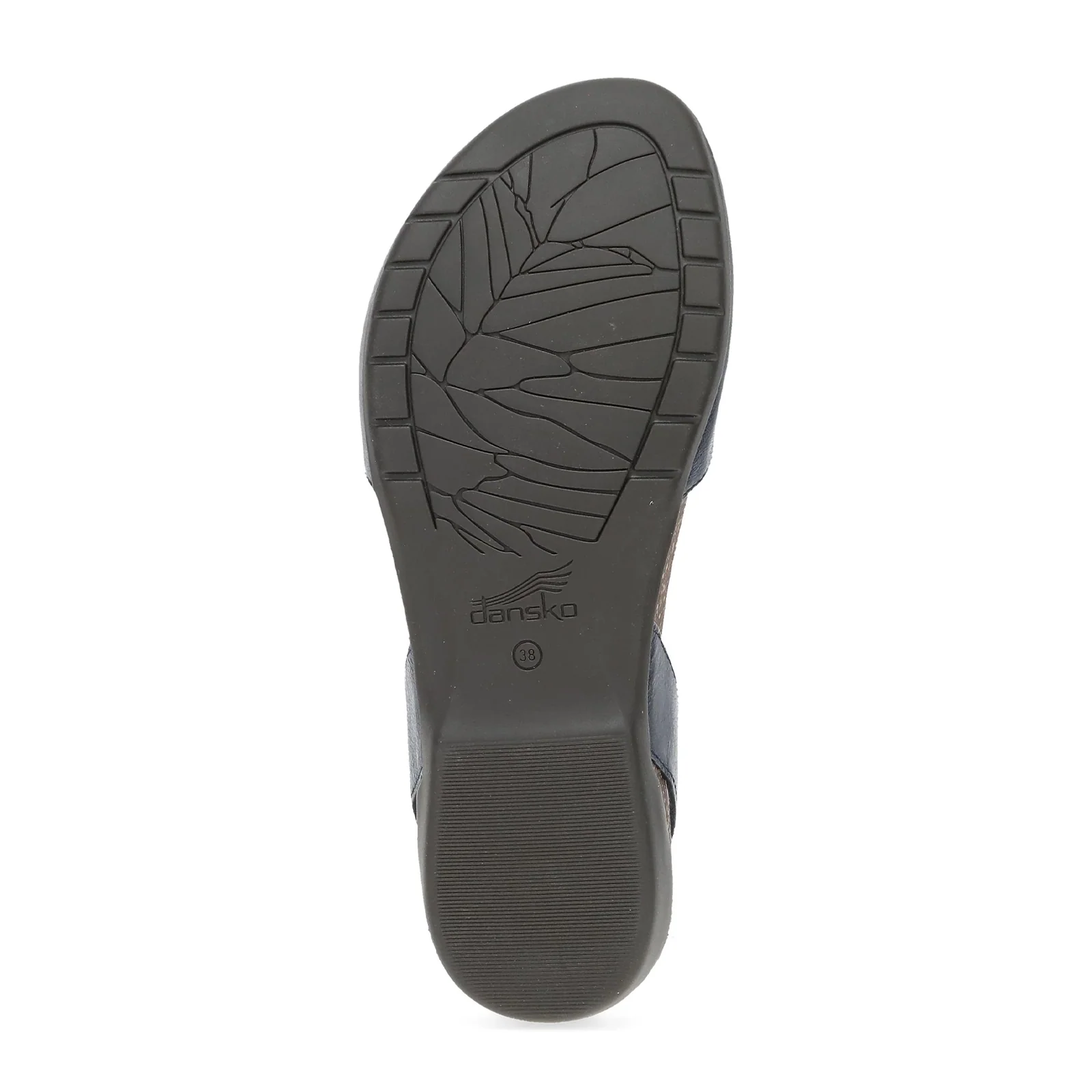 Dansko Rowan Backstrap Sandal (Women) - Navy Waxy Burnished - Image 7