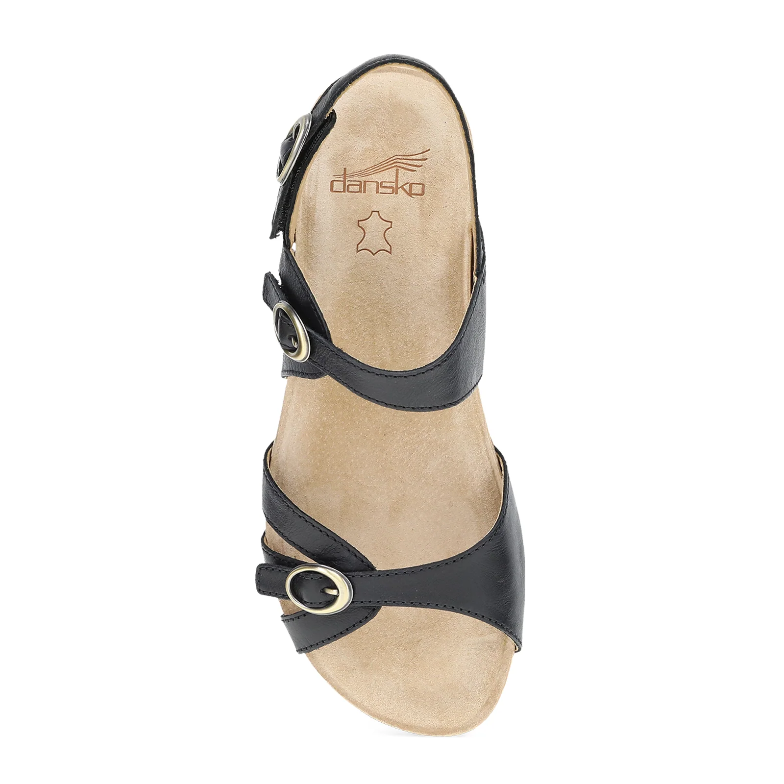 Dansko Ruthie Backstrap Sandal (Women) - Black - Image 2