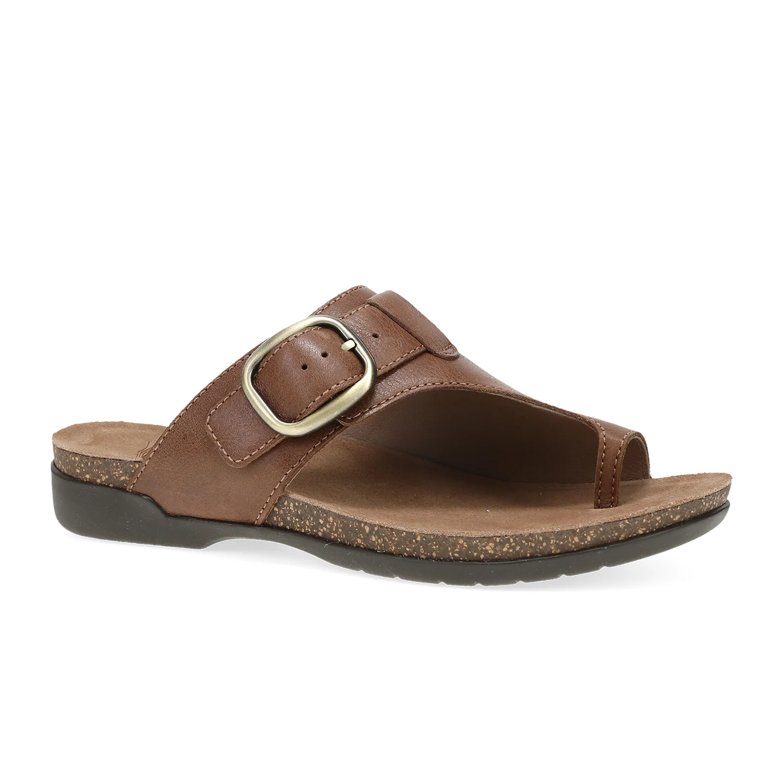 Dansko Rylee Sandal (Women) - Brown Leather - Image 3