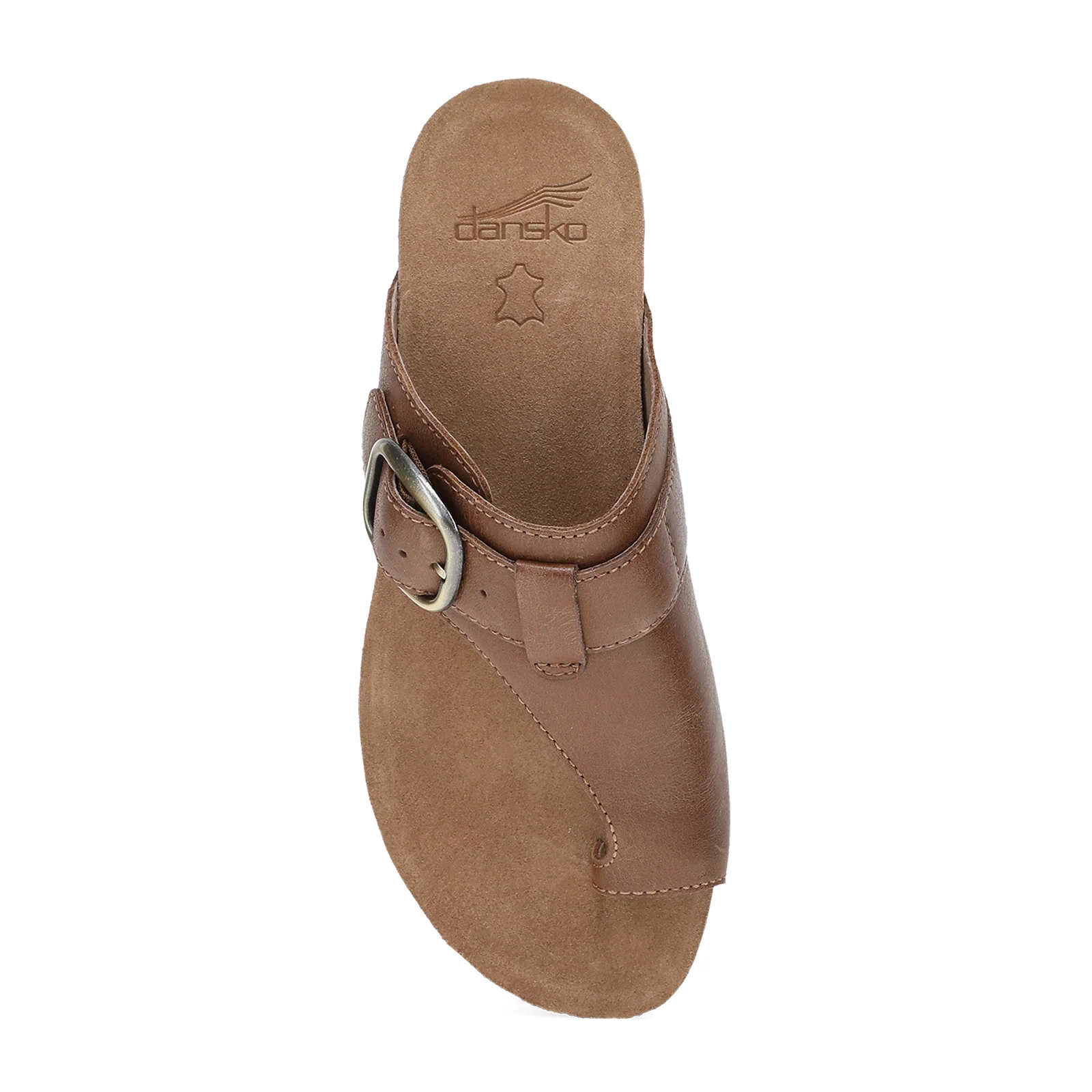 Dansko Rylee Sandal (Women) - Brown Leather - Image 6