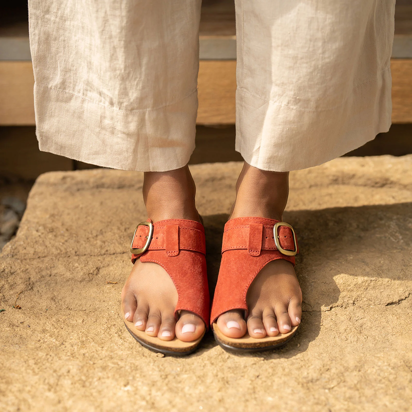 Dansko Rylee Sandal (Women) - Cayenne Suede - Image 6