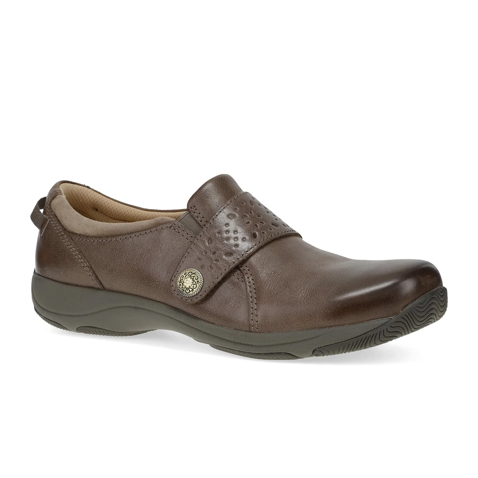 Dansko Sallie Slip On (Women) - Stone Waxy Burnished