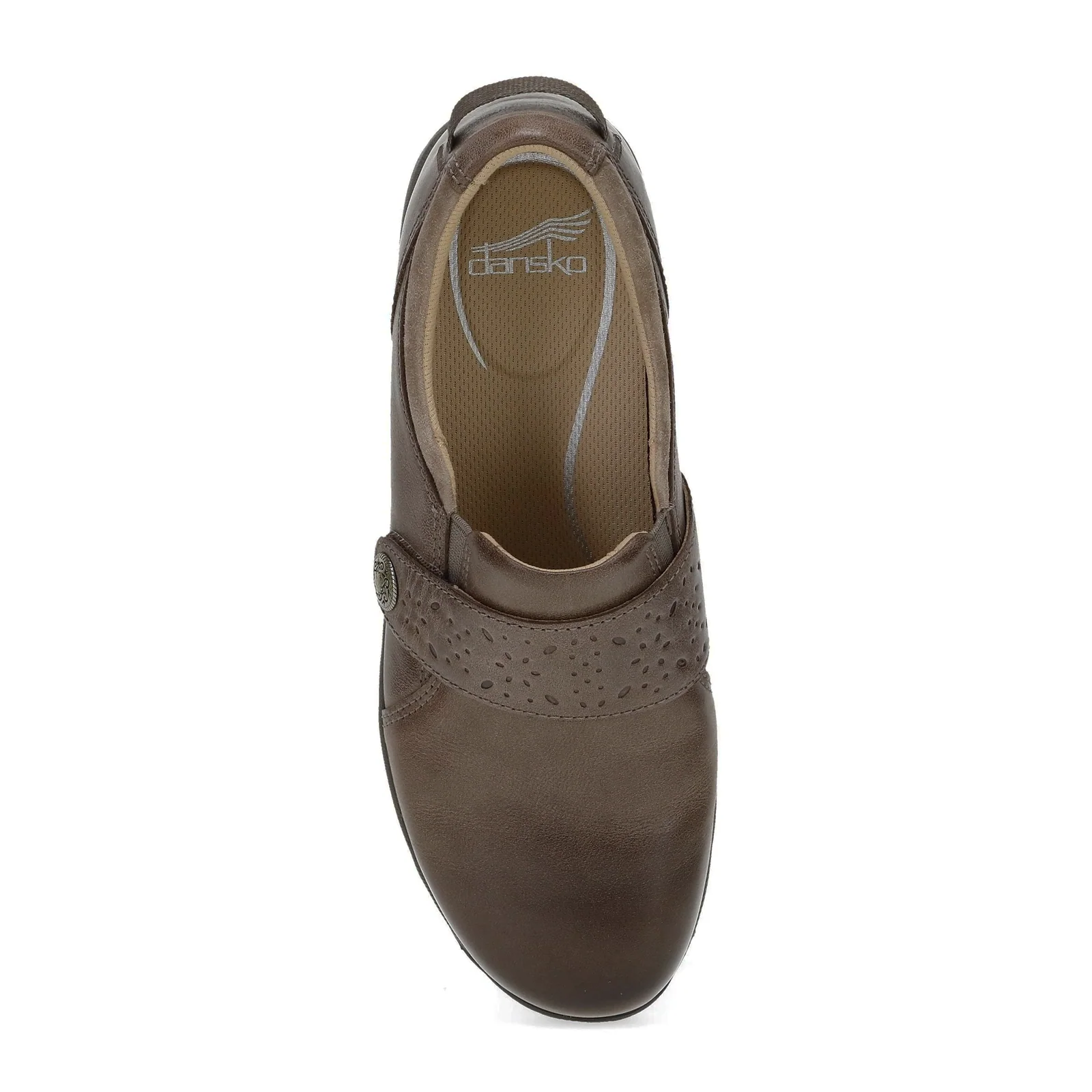 Dansko Sallie Slip On (Women) - Stone Waxy Burnished - Image 5