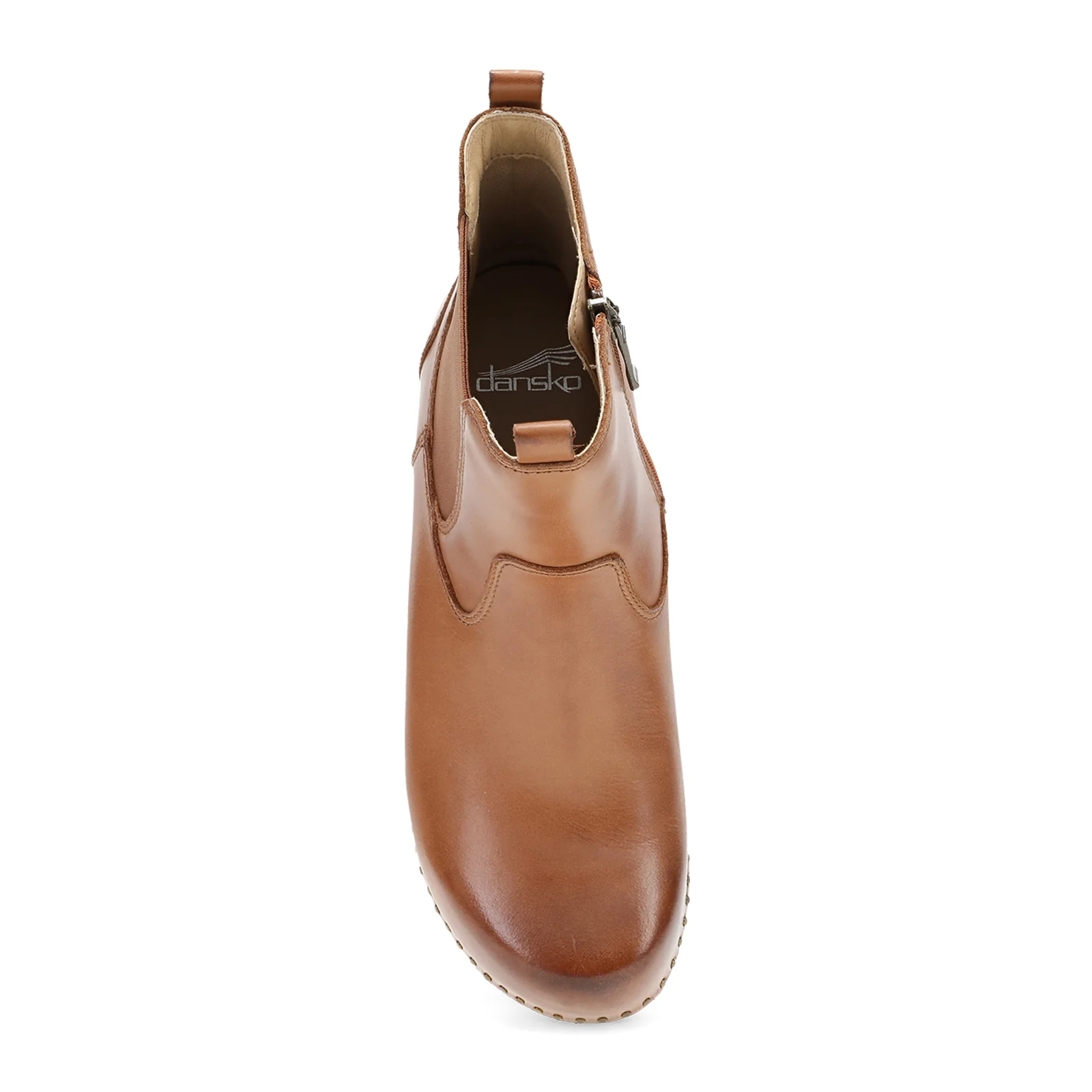 Dansko Shayna Heeled Boot (Women) - Luggage Burnished Calf - Image 3