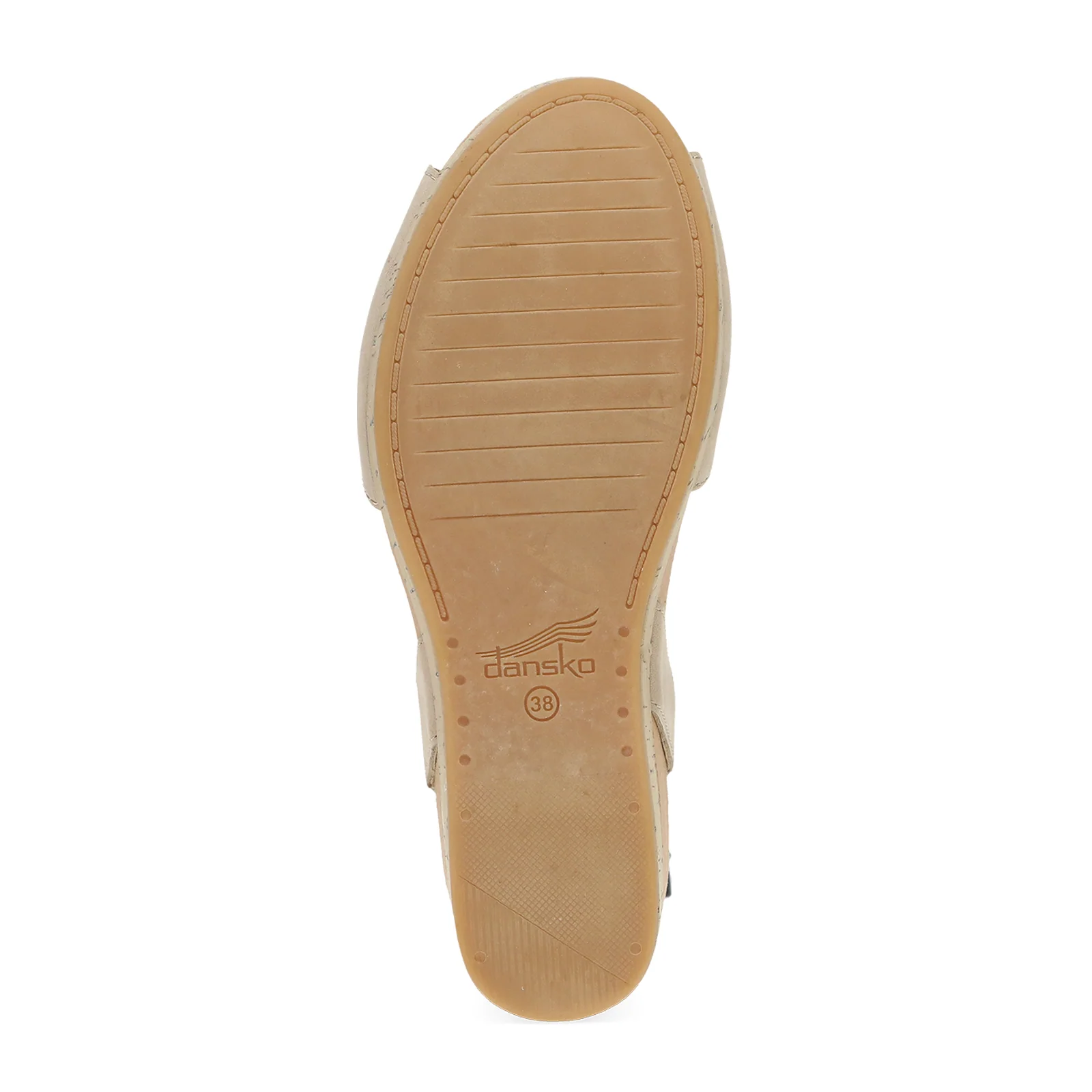 Dansko Stella Wedge Sandal (Women) - Sand Milled Nubuck - Image 7