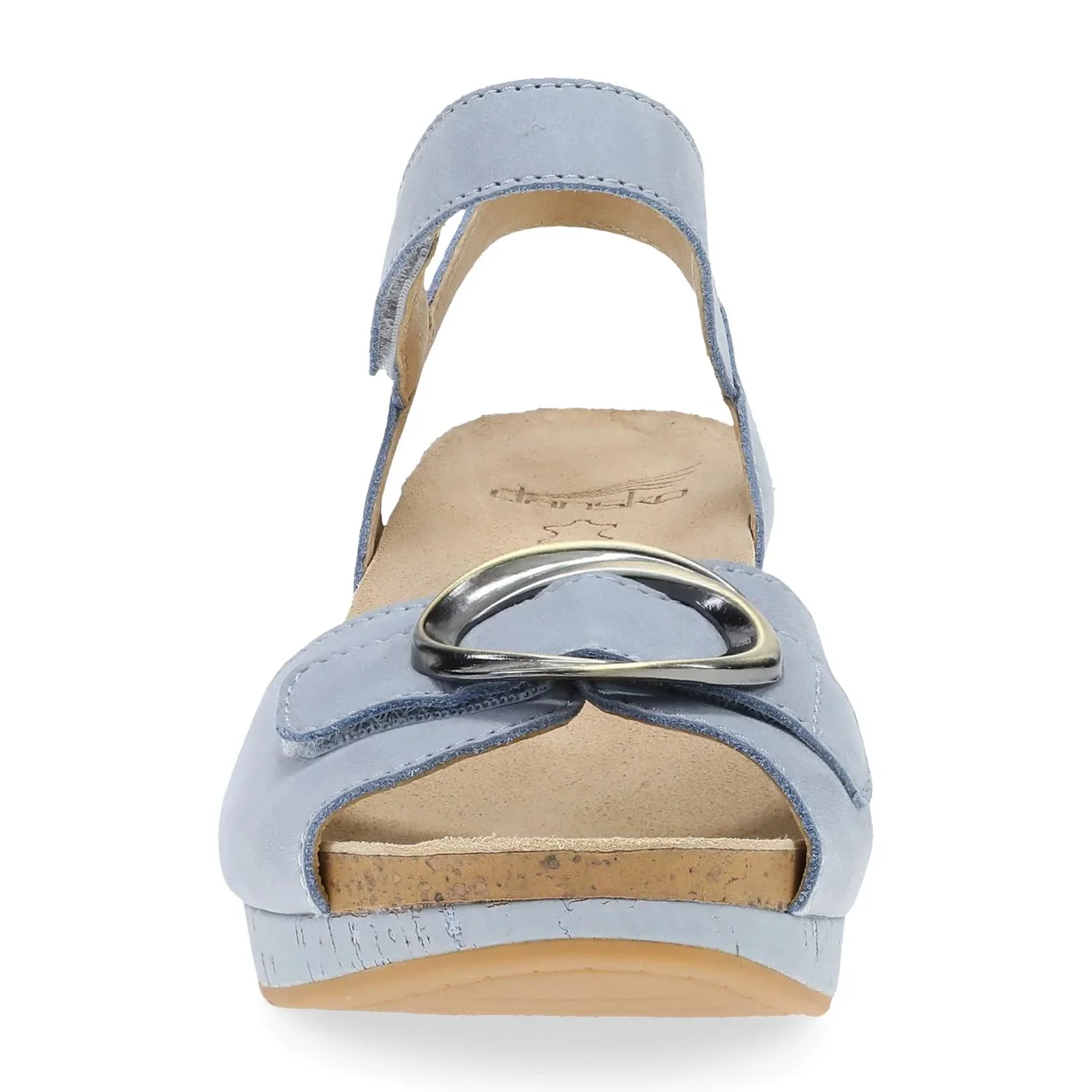 Dansko Stella Wedge Sandal (Women) - Sky Nubuck - Image 4