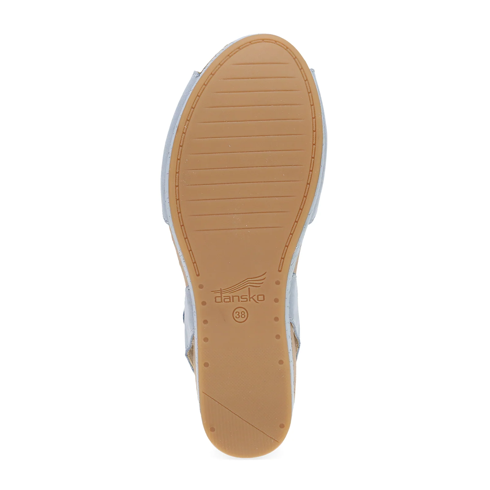 Dansko Stella Wedge Sandal (Women) - Sky Nubuck - Image 7