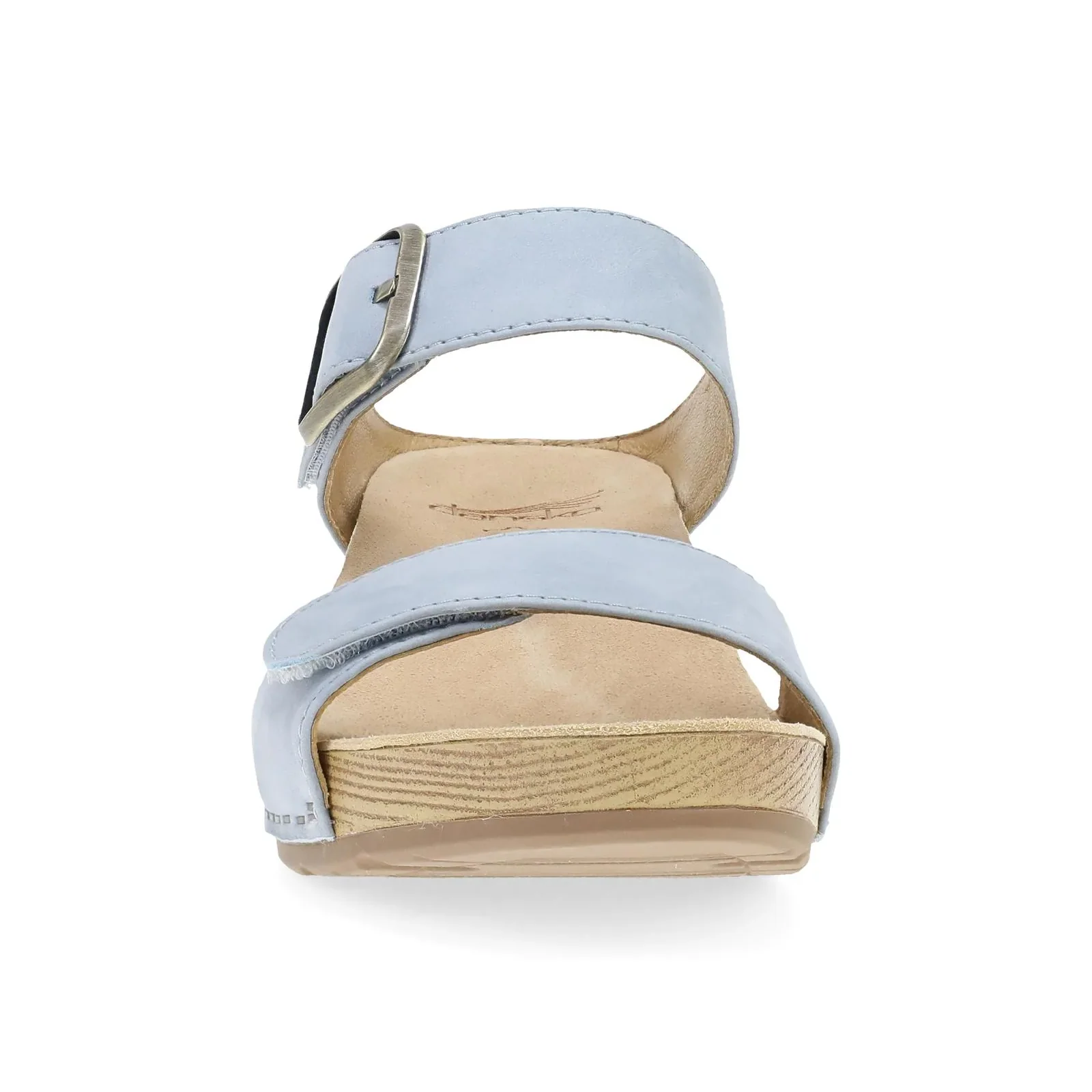 Dansko Tanya Wedge Sandal (Women) - Sky Nubuck - Image 3