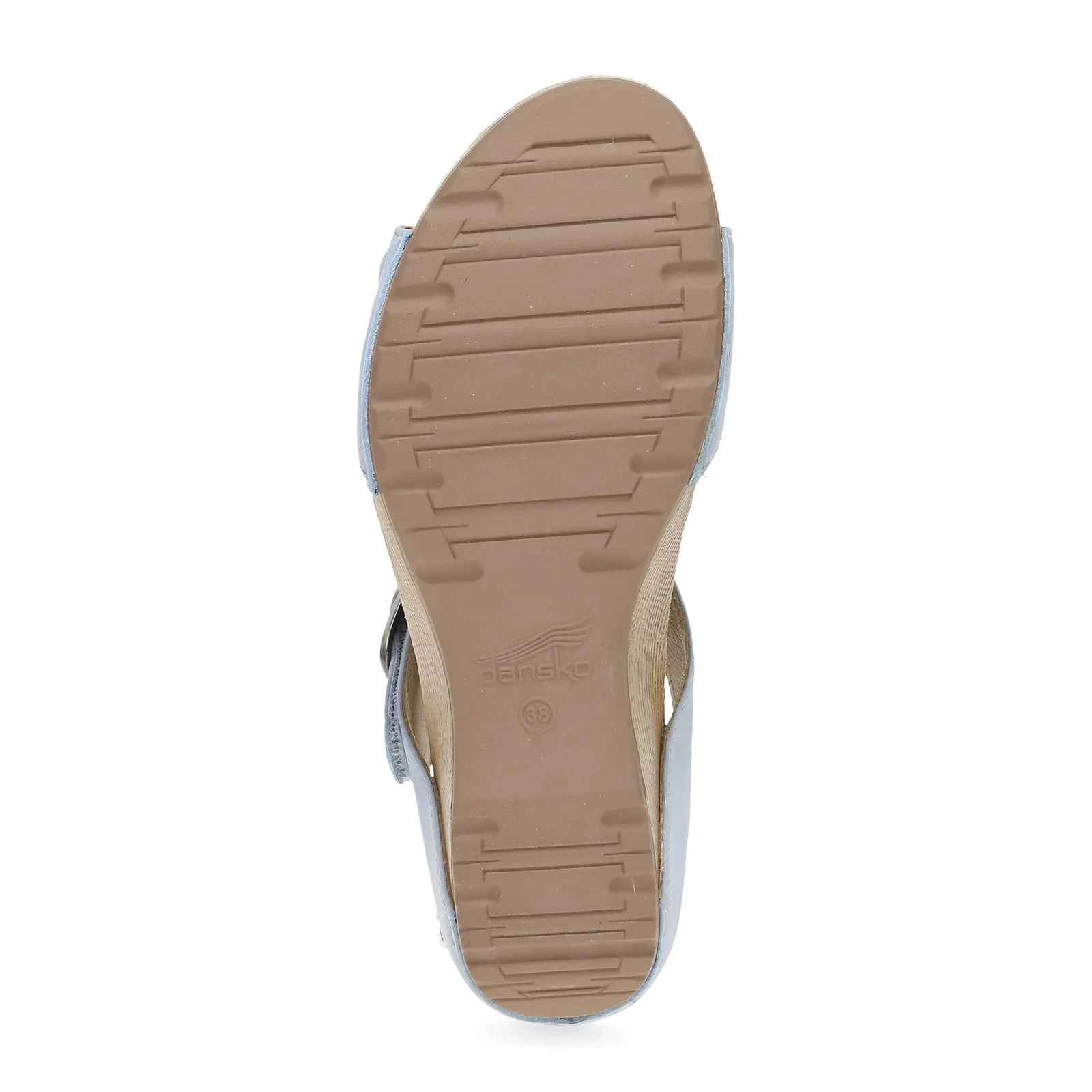 Dansko Tanya Wedge Sandal (Women) - Sky Nubuck - Image 6
