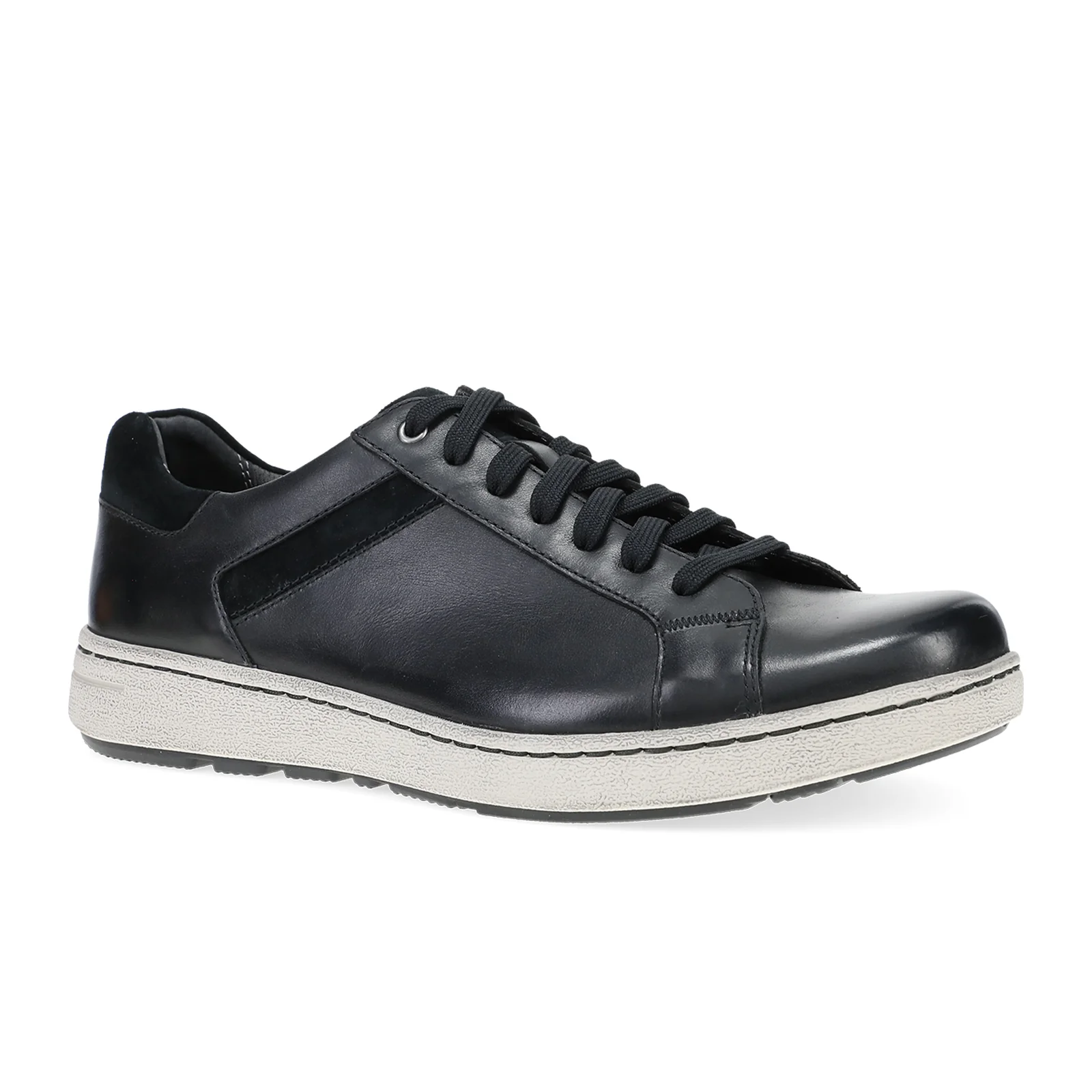 Dansko Trevor Lace Up Sneaker (Men) - Black Burnished Calf - Image 3