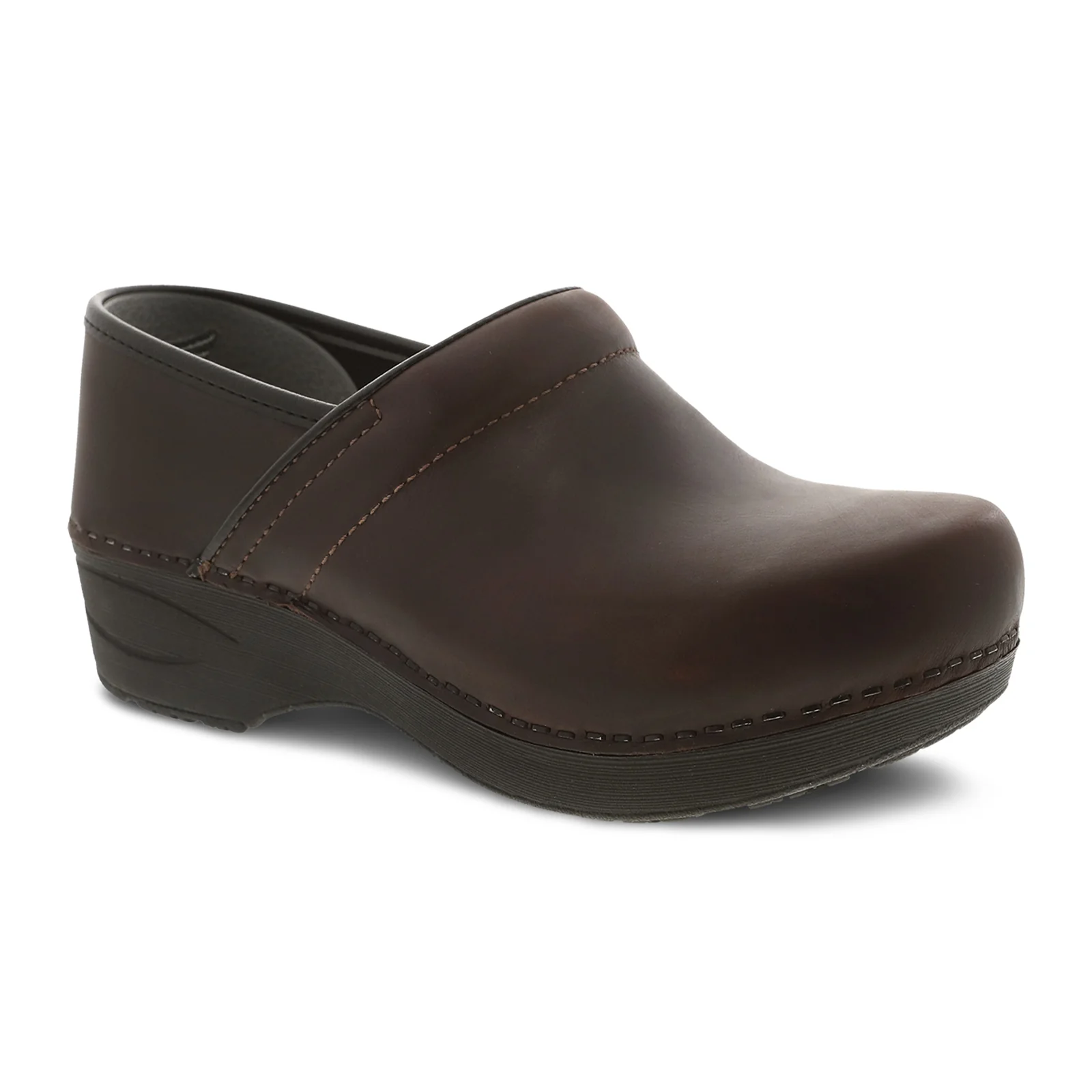 Dansko XP 2.0 Clog (Women) - Brown Waterproof Pull Up - Image 2