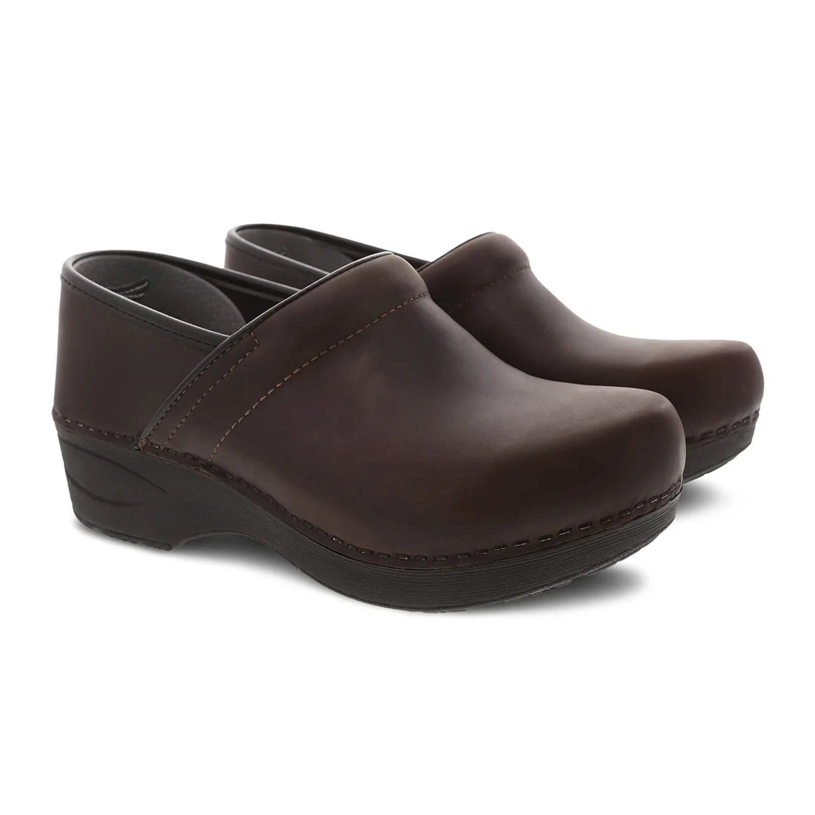 Dansko XP 2.0 Clog (Women) - Brown Waterproof Pull Up - Image 3