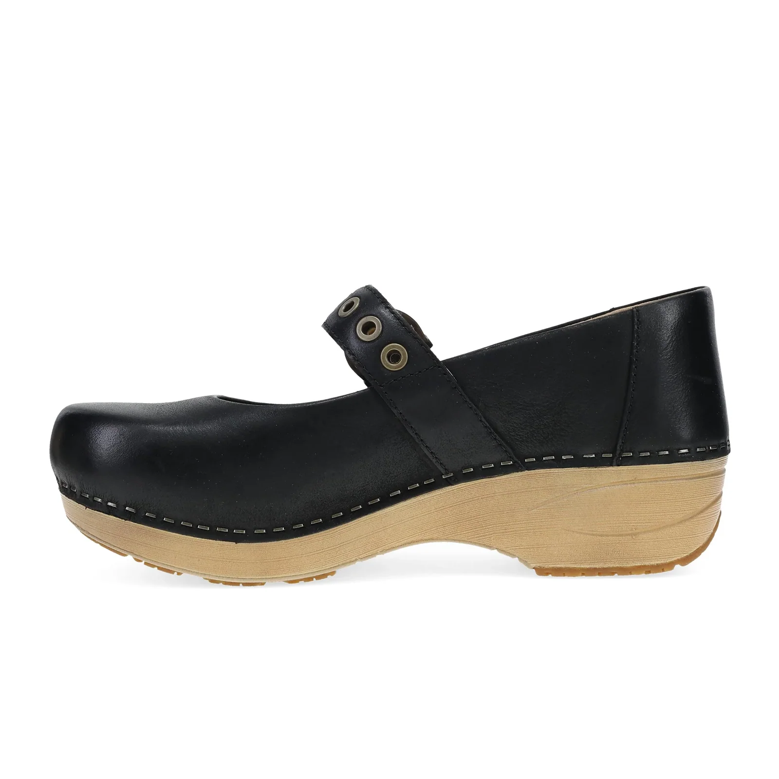 Dansko XP 2.0 Mary Clog (Women) - Black Leather - Image 2