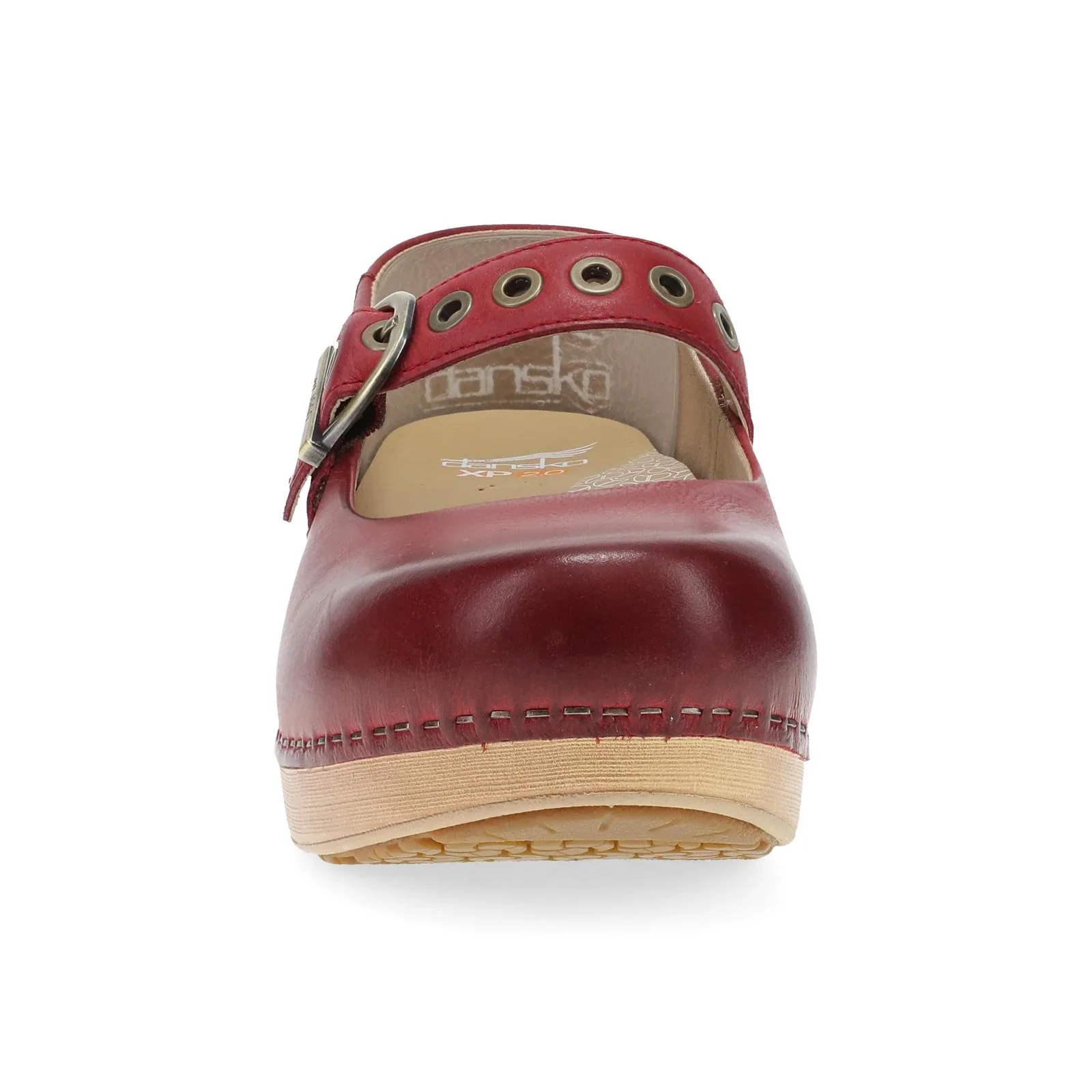 Dansko XP 2.0 Mary Clog (Women) - Red Leather - Image 3