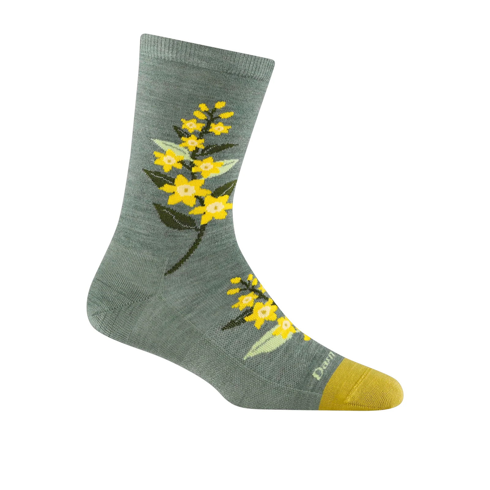 Darn Tough Blossom Lightweight Crew Sock (Women) - Seafoam