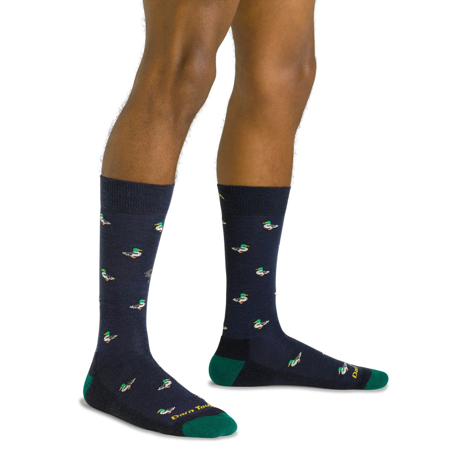 Darn Tough Duck Duck Moose Lightweight Crew Sock with Cushion (Men) - Eclipse - Image 5