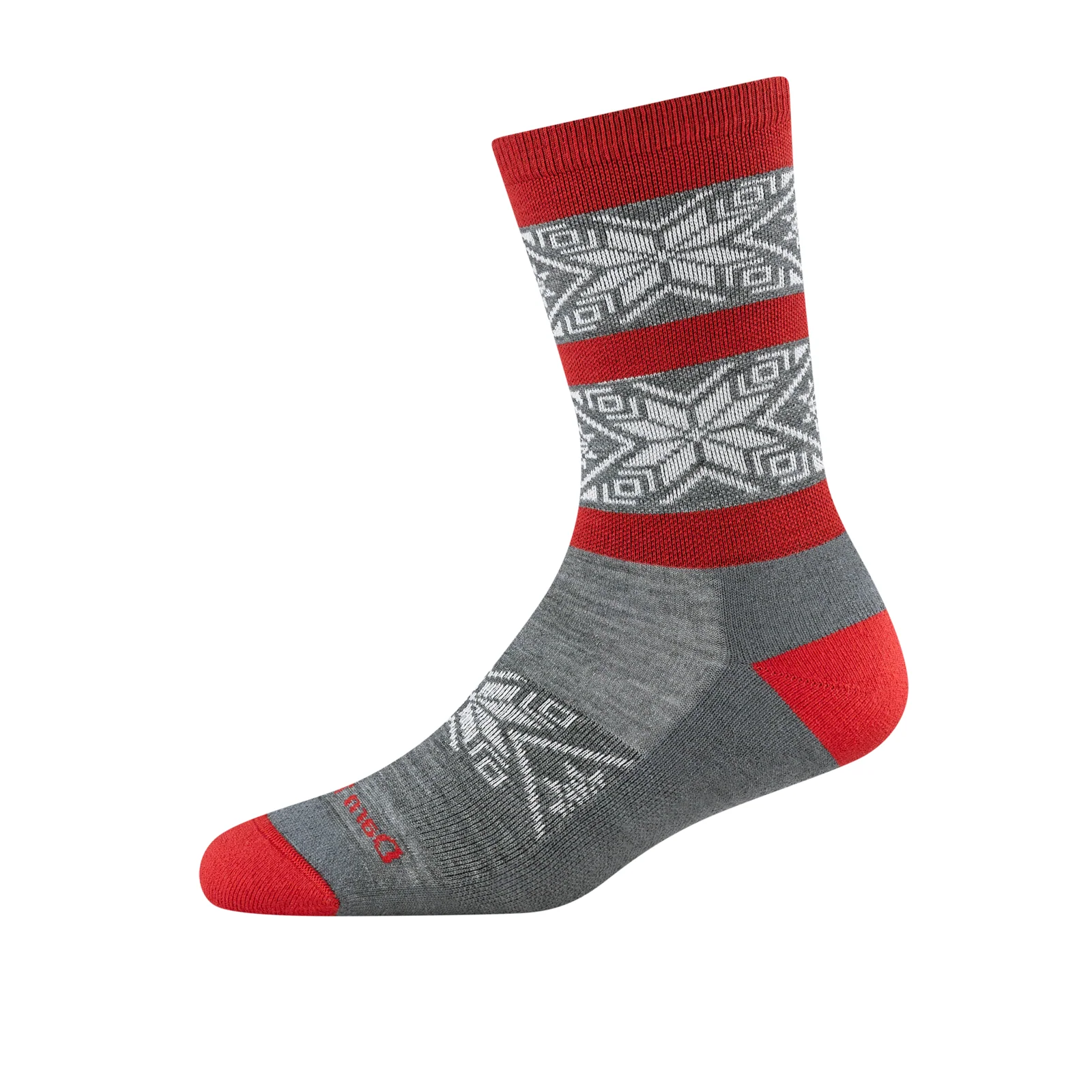 Darn Tough Elsa Lightweight Cushion Crew Sock (Women) - Gray - Image 2