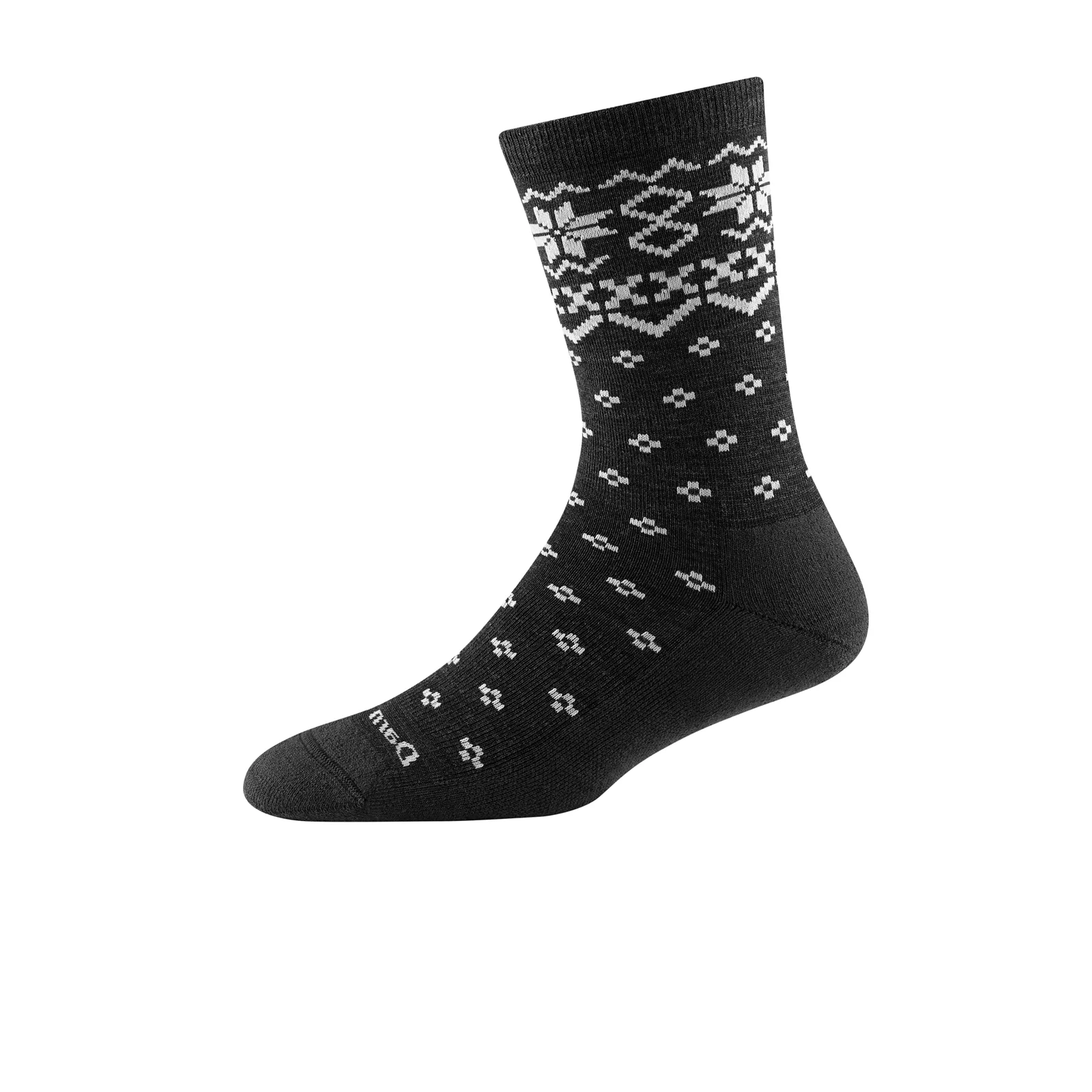 Darn Tough Shetland Lightweight Cushion Crew Sock (Women) - Charcoal - Image 2