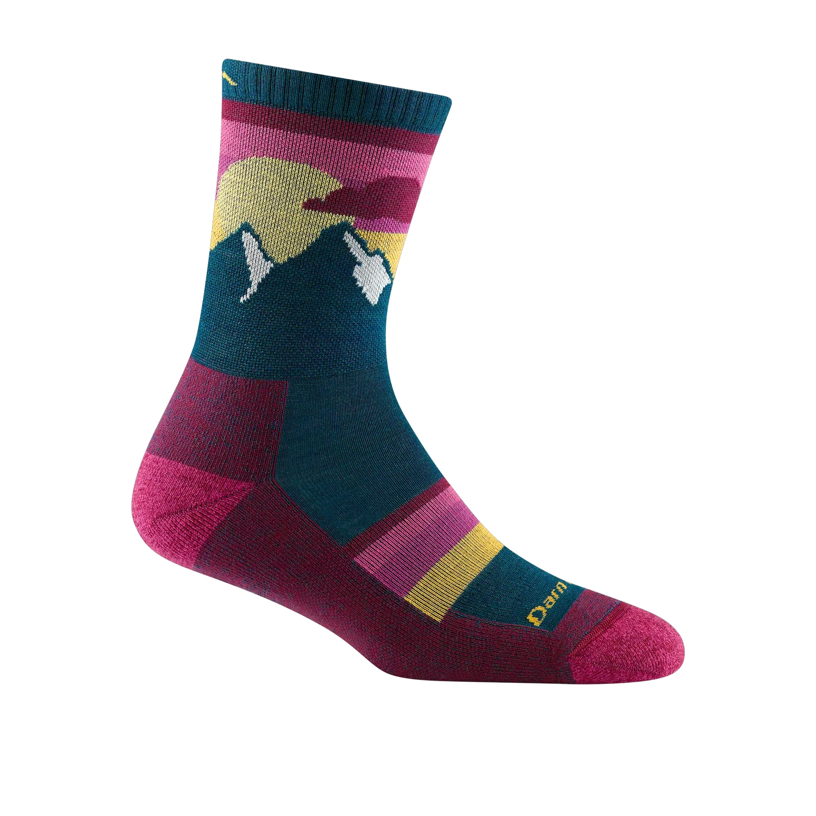Darn Tough Sunset Ledge Lightweight Cushion Crew Sock (Women) - Dark Teal
