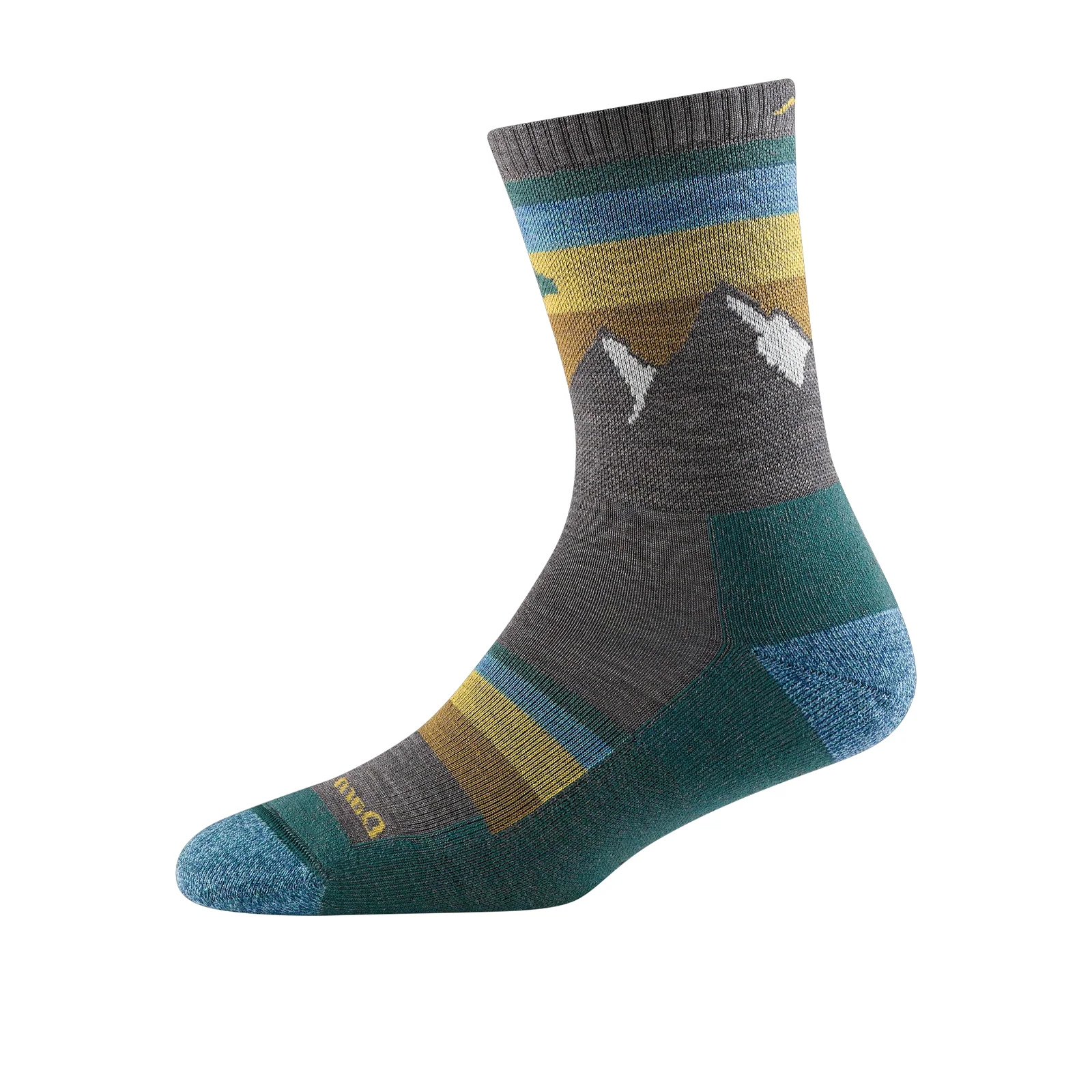Darn Tough Sunset Ledge Lightweight Cushion Crew Sock (Women) - Taupe - Image 2
