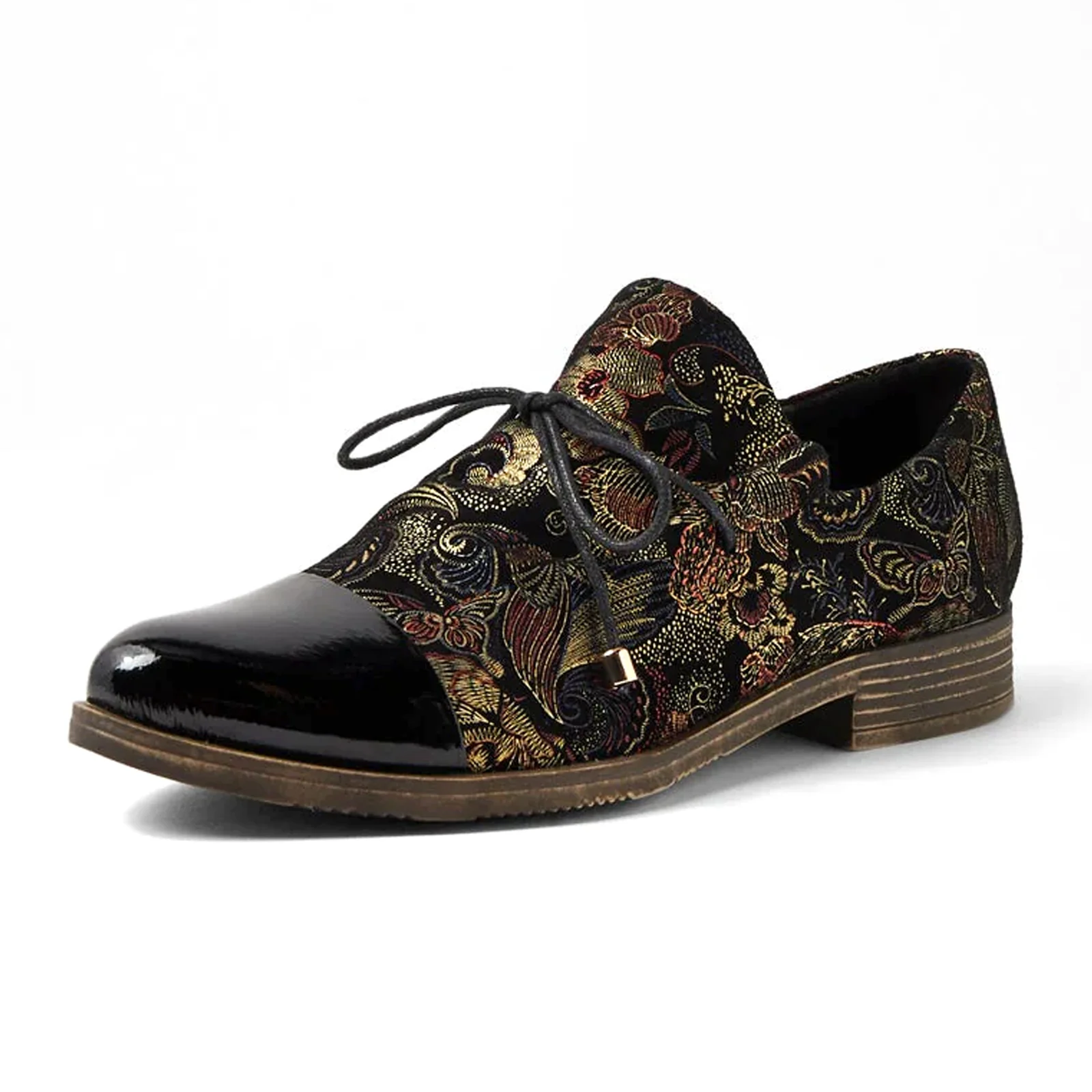 Django & Juliette Kotty Slip On (Women) - Black/Regal Print - Image 2