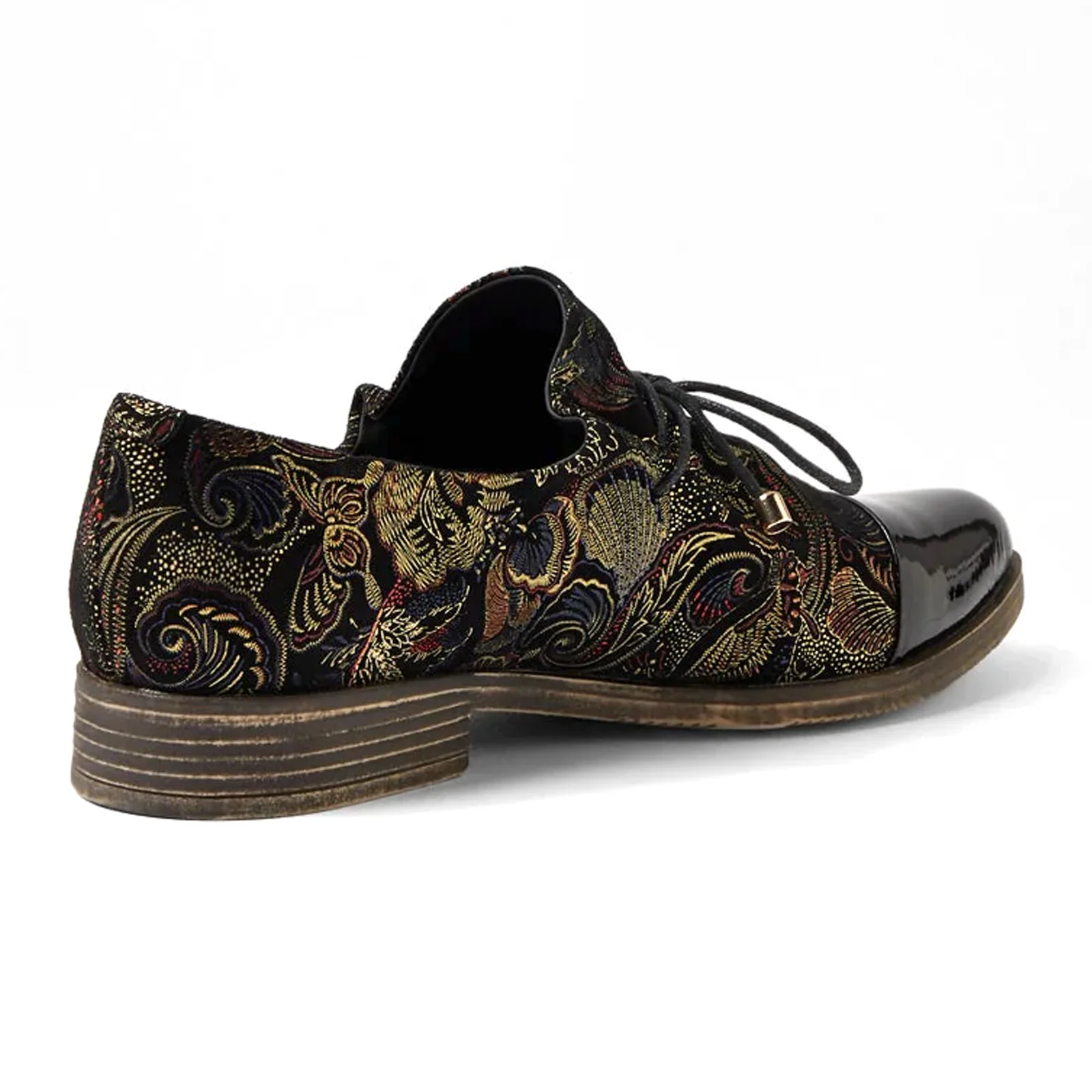 Django & Juliette Kotty Slip On (Women) - Black/Regal Print - Image 3