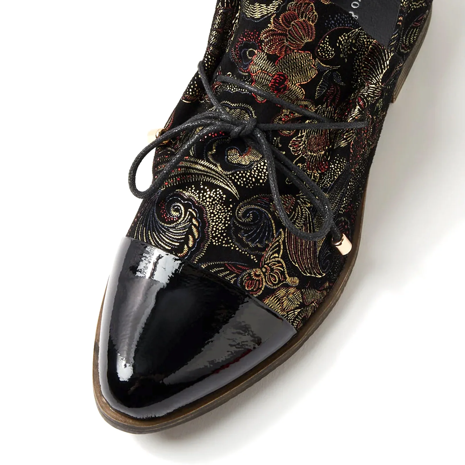 Django & Juliette Kotty Slip On (Women) - Black/Regal Print - Image 4