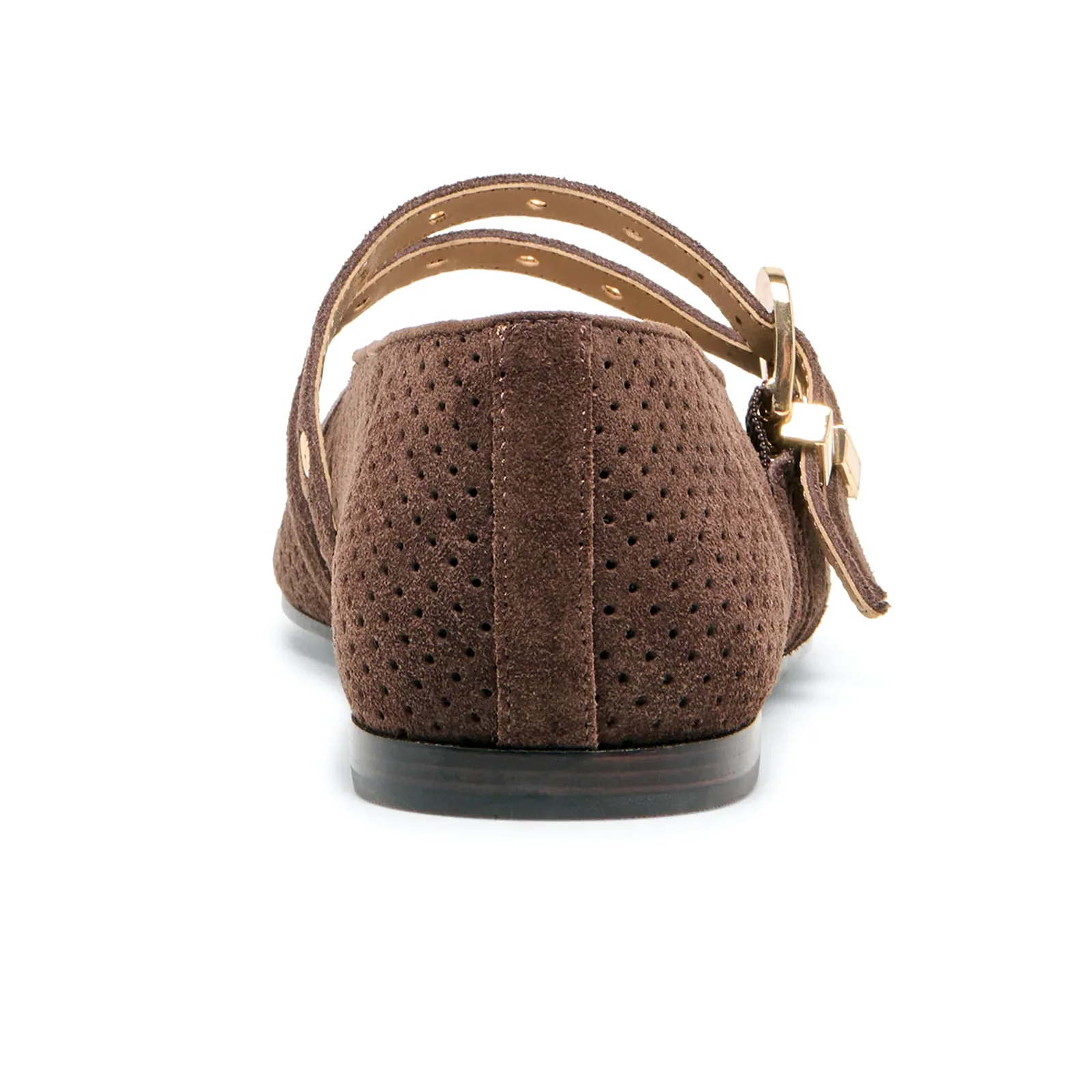 Dolce Vita Baylee Grommet Flat (Women) - Dark Brown - Image 7